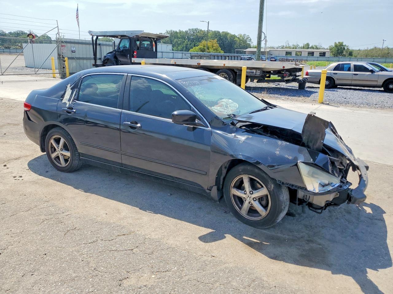 2003 Honda Accord Ex Black vin: 1HGCM56693A115240
