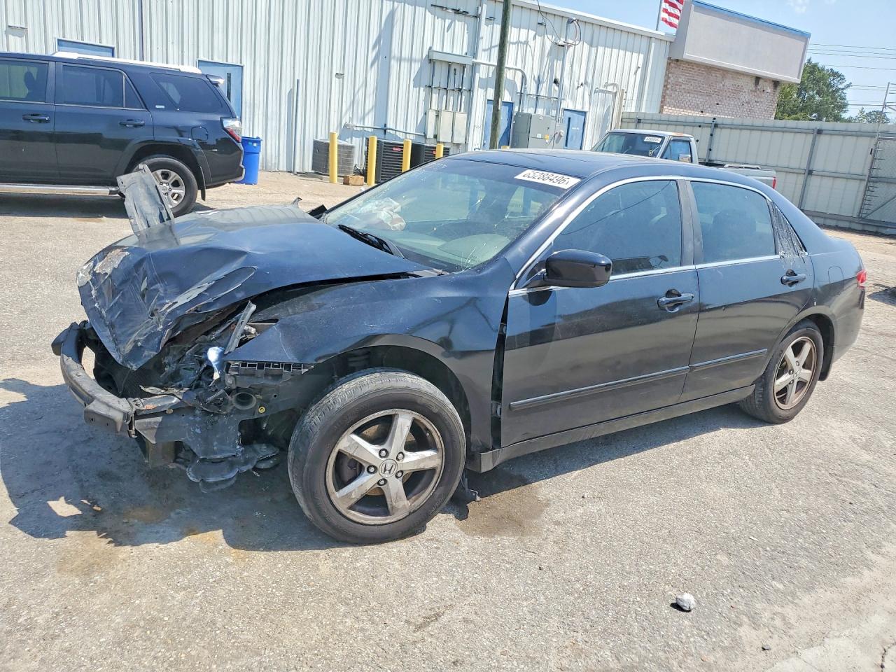 2003 Honda Accord Ex Black vin: 1HGCM56693A115240