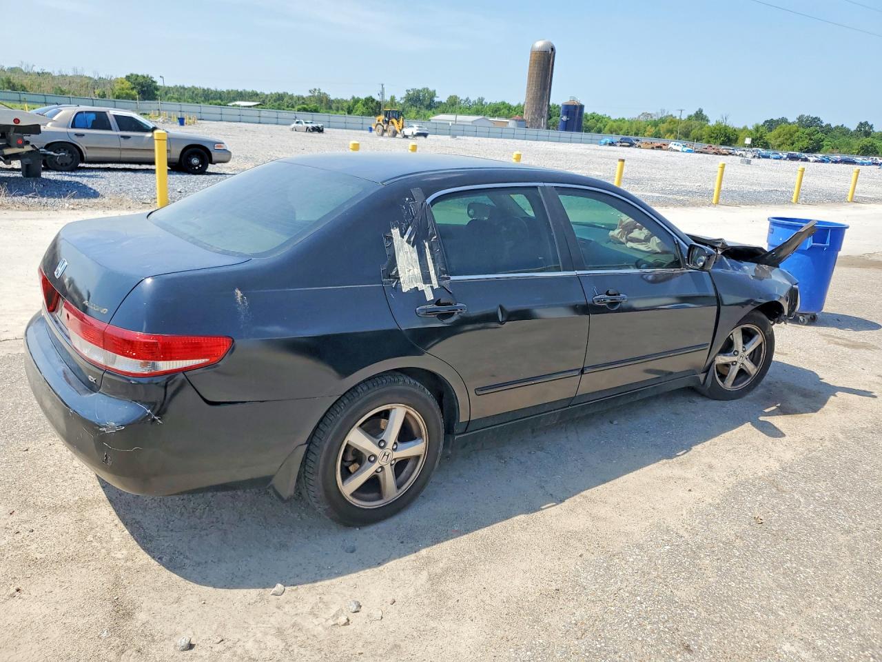 2003 Honda Accord Ex Black vin: 1HGCM56693A115240