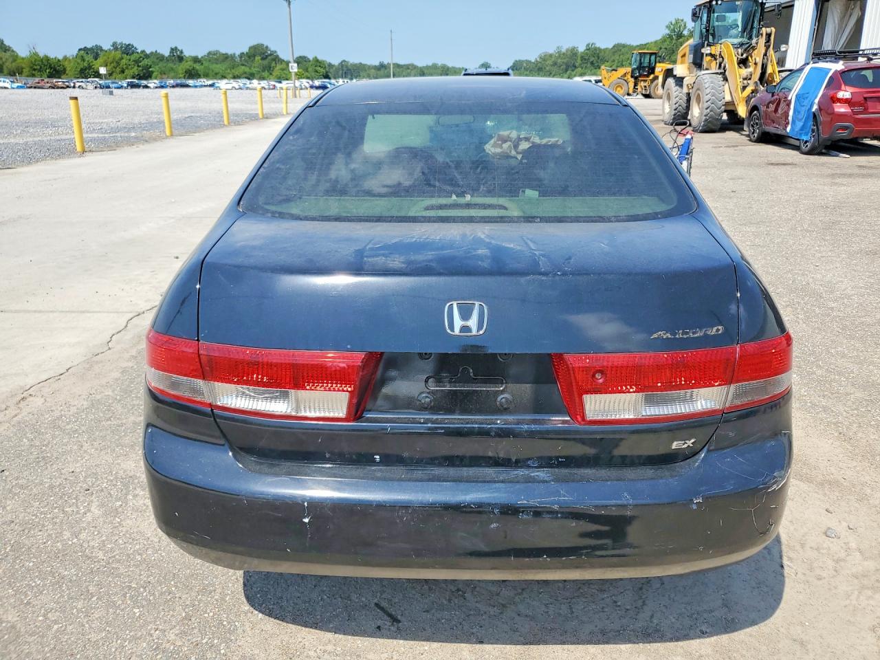 2003 Honda Accord Ex Black vin: 1HGCM56693A115240