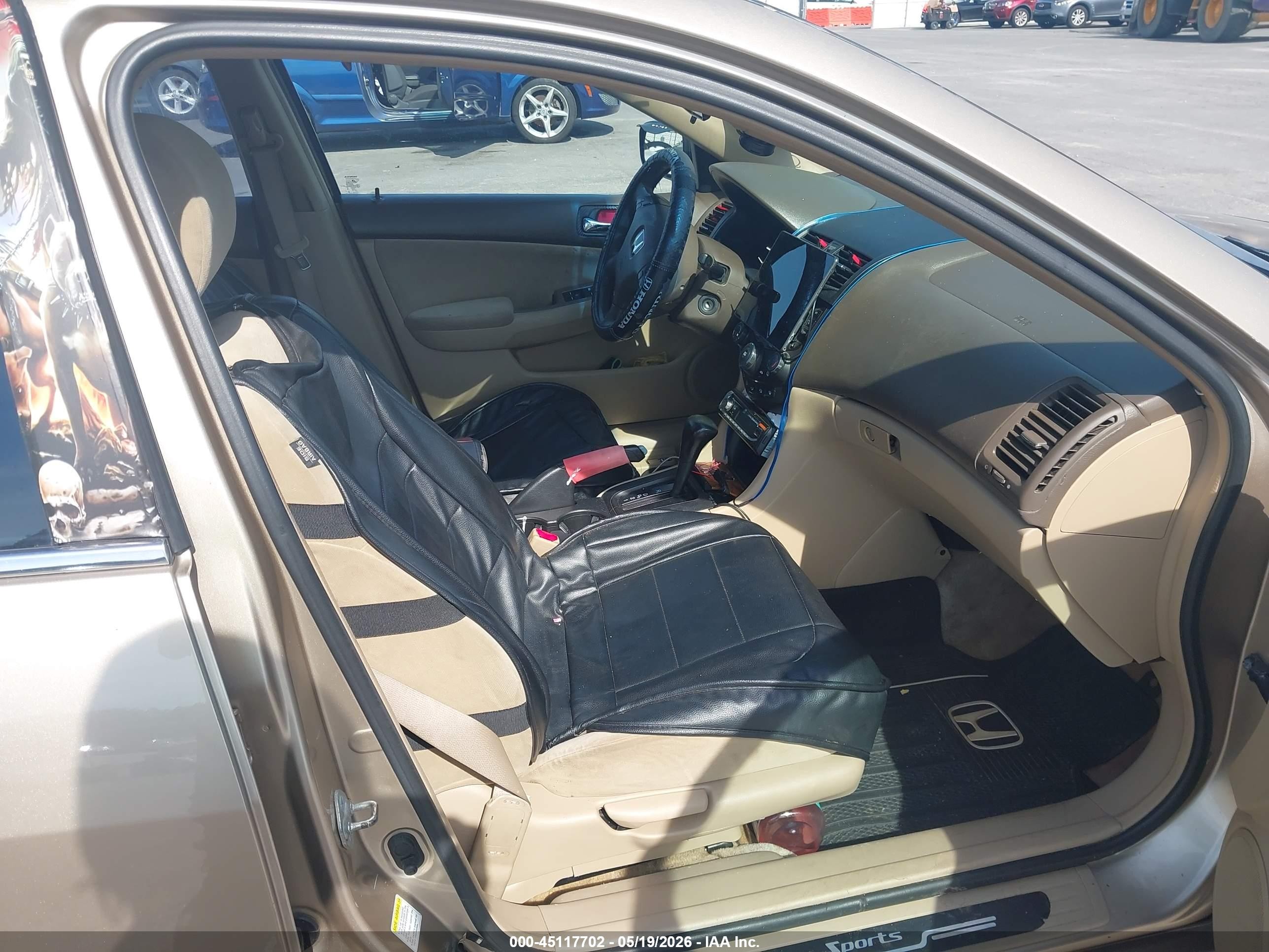 2004 Honda Accord 2.4 Ex Beige vin: 1HGCM56694A030643