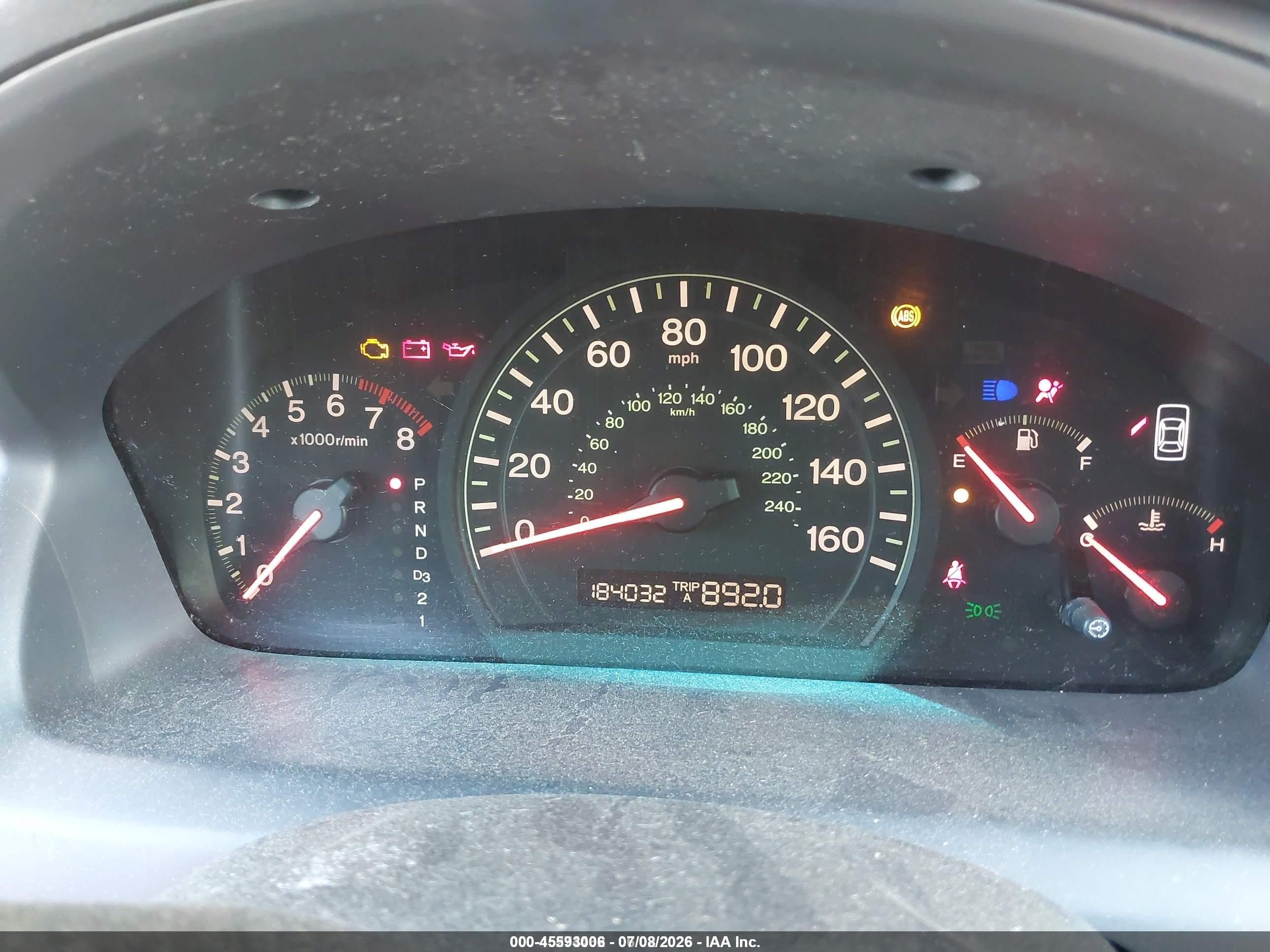 2004 Honda Accord 2.4 Ex Gray vin: 1HGCM56694A117443