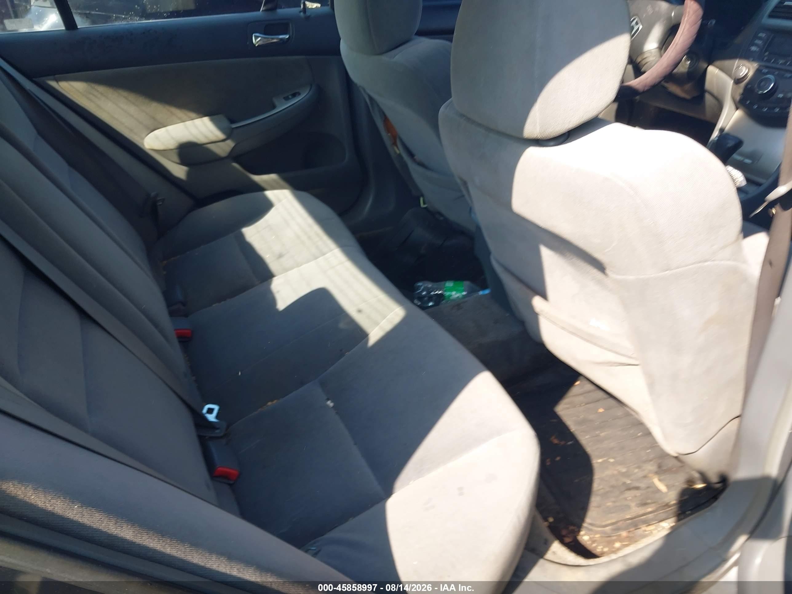 2003 Honda Accord 2.4 Ex Серый vin: 1HGCM566X3A000419