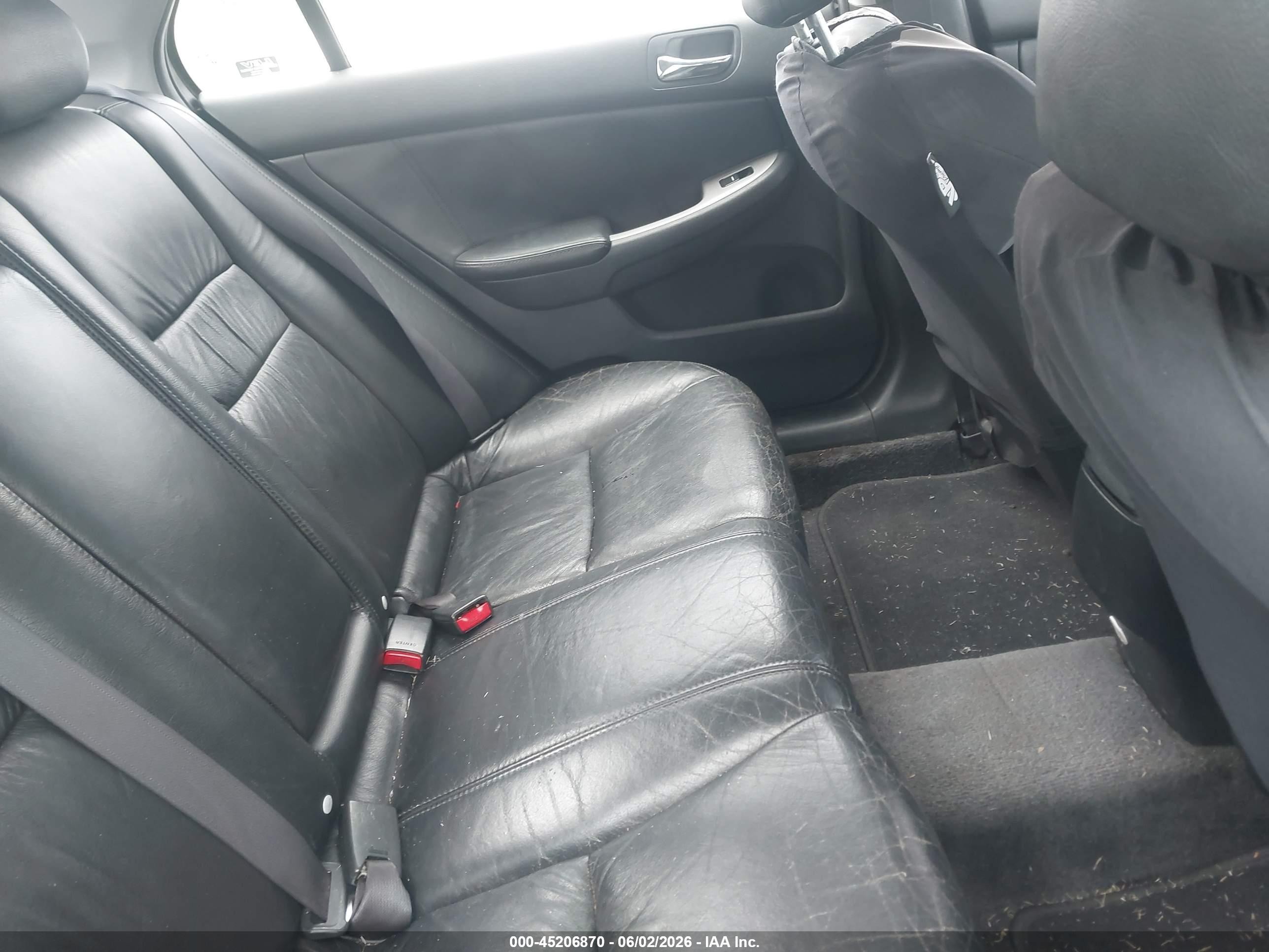 2003 Honda Accord 2.4 Ex Silver vin: 1HGCM566X3A058823