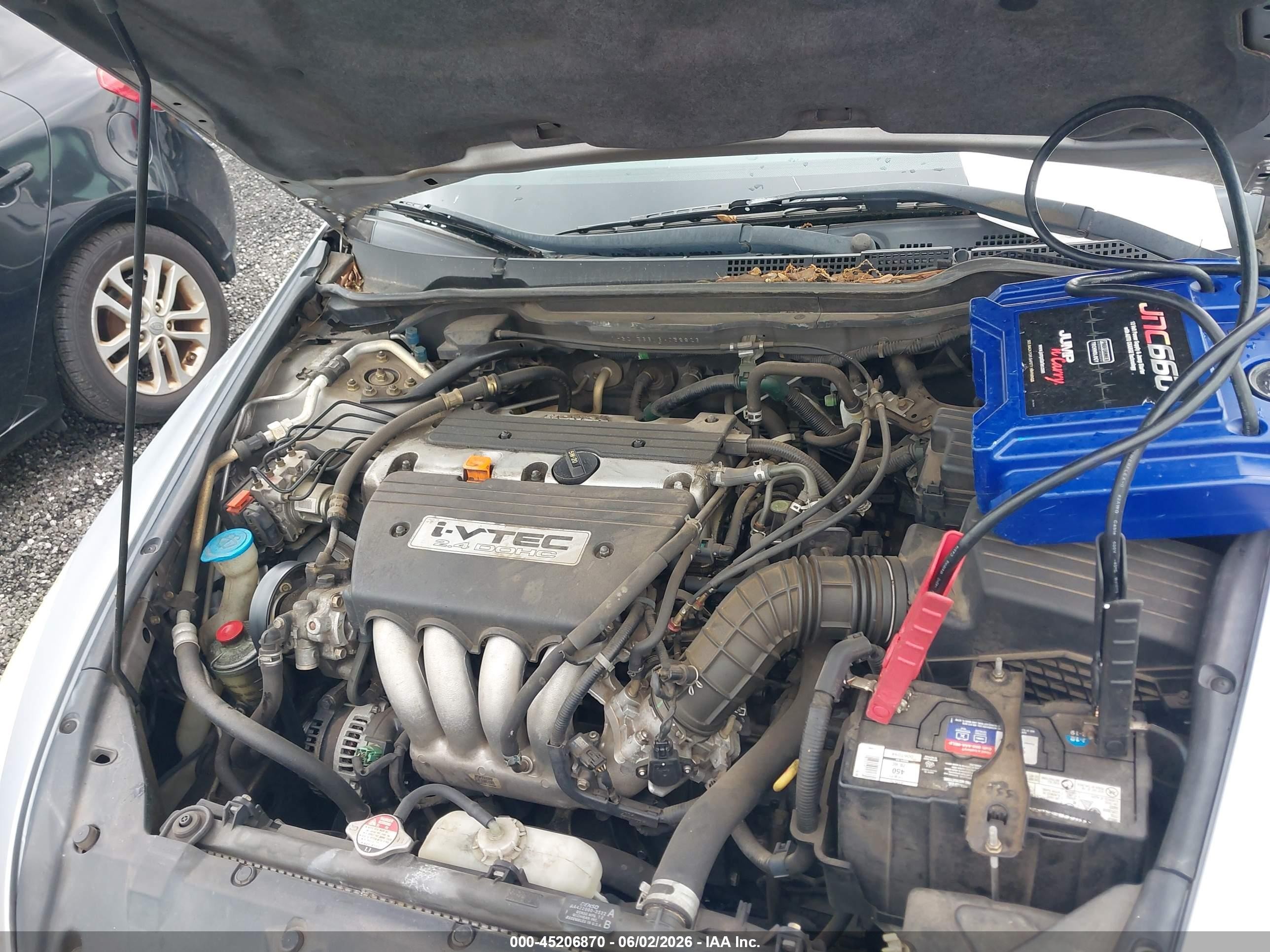 2003 Honda Accord 2.4 Ex Silver vin: 1HGCM566X3A058823