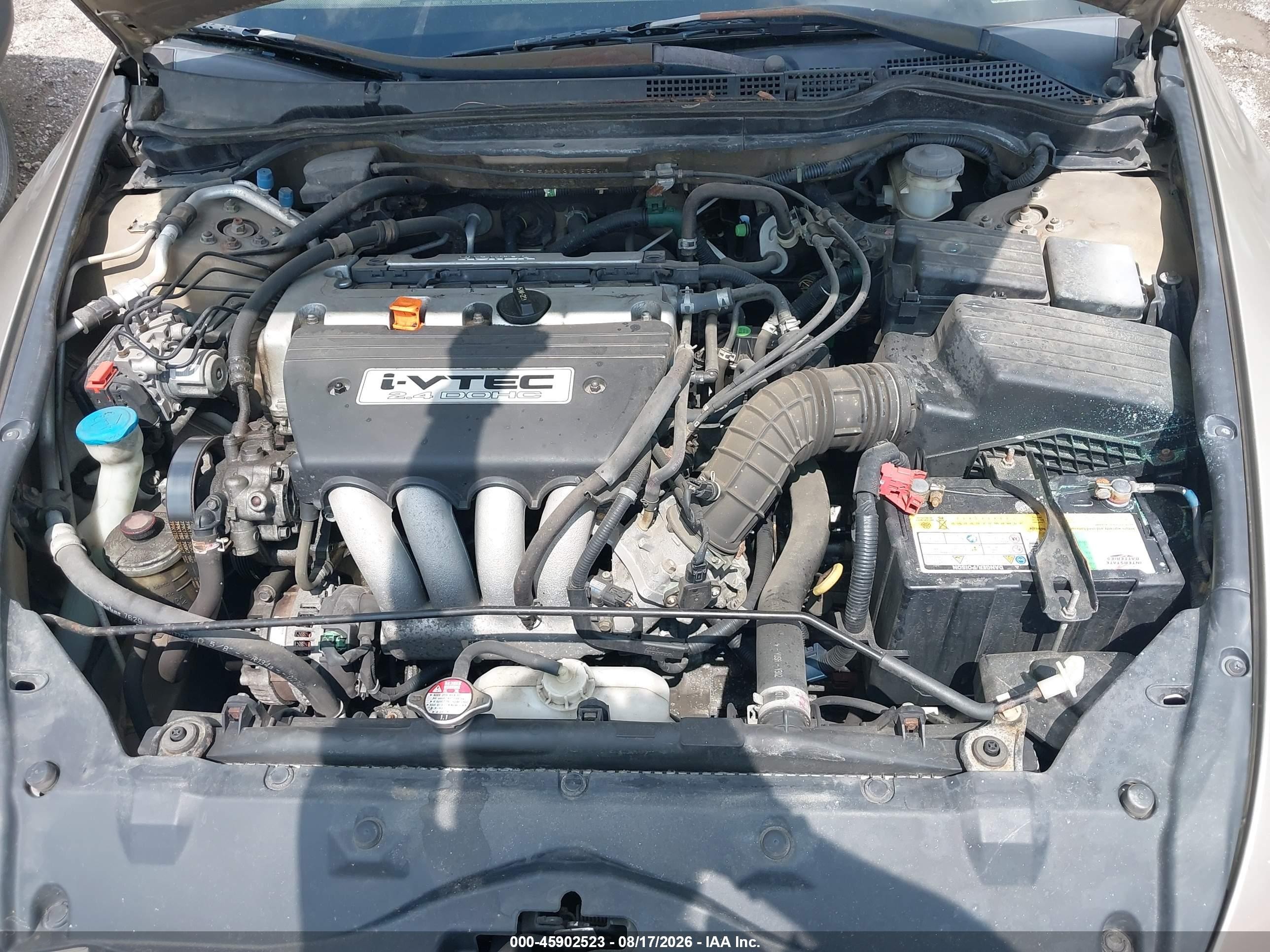 2003 Honda Accord 2.4 Ex Золотой vin: 1HGCM566X3A068249