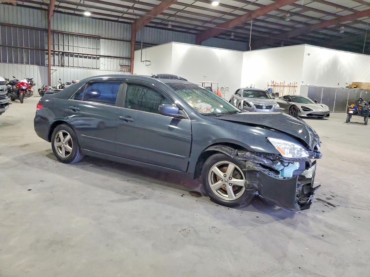 2003 Honda Accord Ex Серый vin: 1HGCM566X3A088694