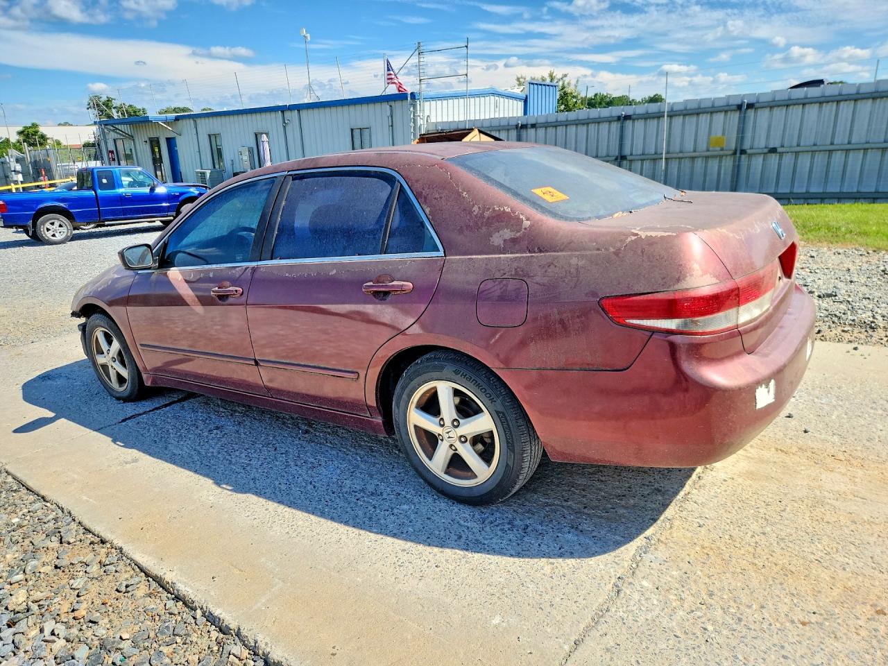 2003 Honda Accord Ex Maroon vin: 1HGCM566X3A119457