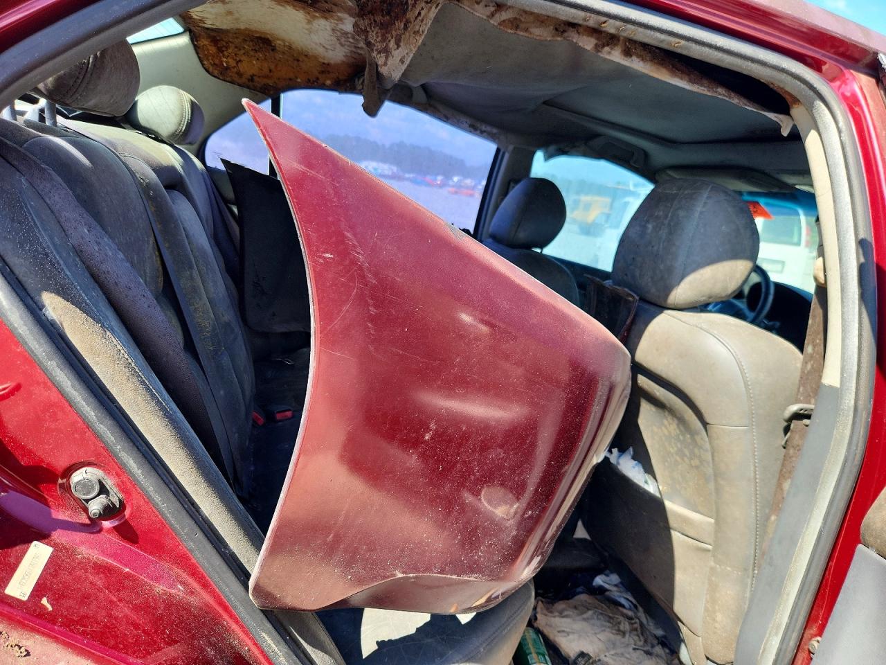 2003 Honda Accord Ex Maroon vin: 1HGCM566X3A119457