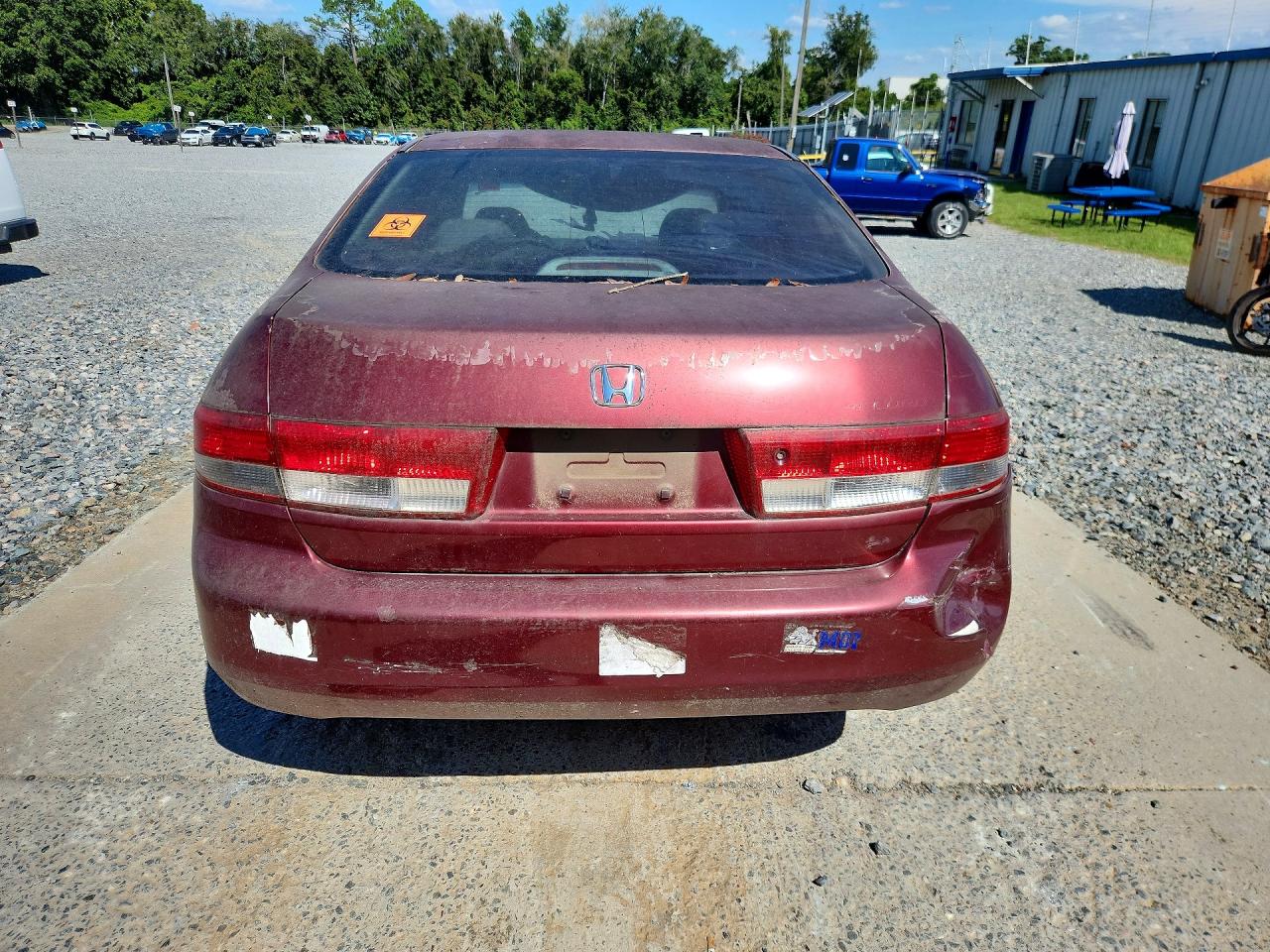 2003 Honda Accord Ex Maroon vin: 1HGCM566X3A119457