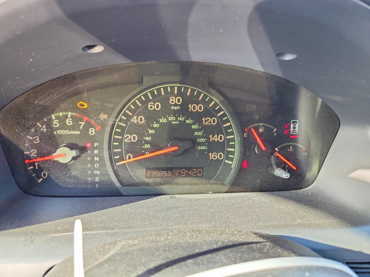 2004 Honda Accord Ex Silver vin: 1HGCM566X4A156705