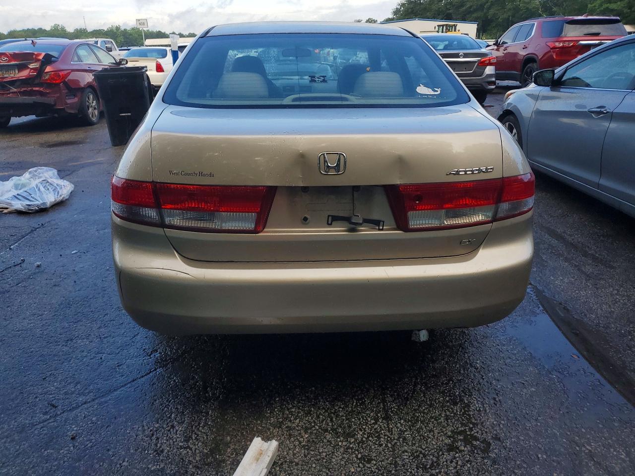 2004 Honda Accord Ex Tan vin: 1HGCM566X4A170409