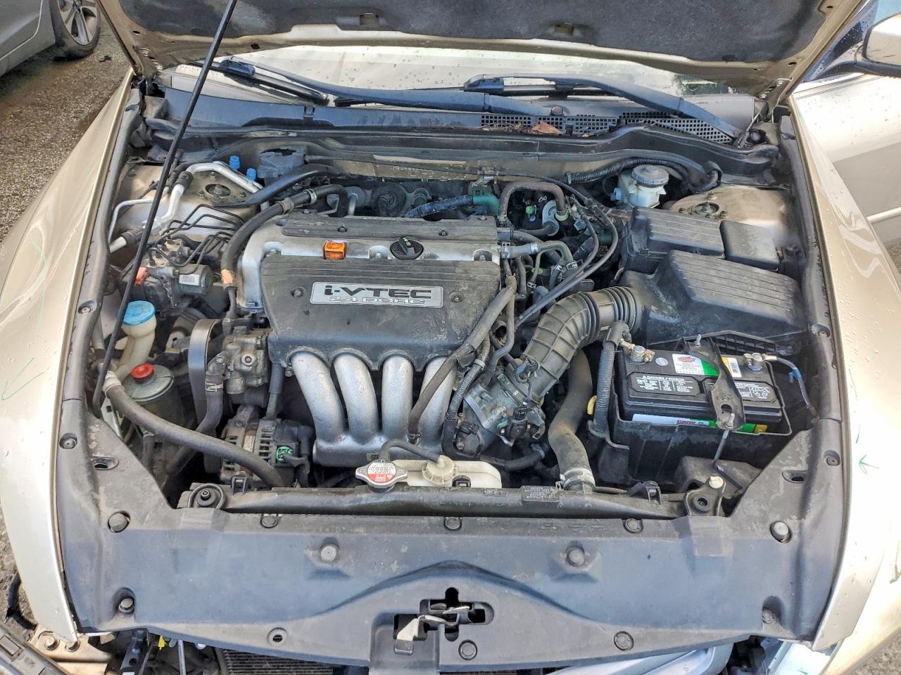 2004 Honda Accord Ex Tan vin: 1HGCM566X4A170409