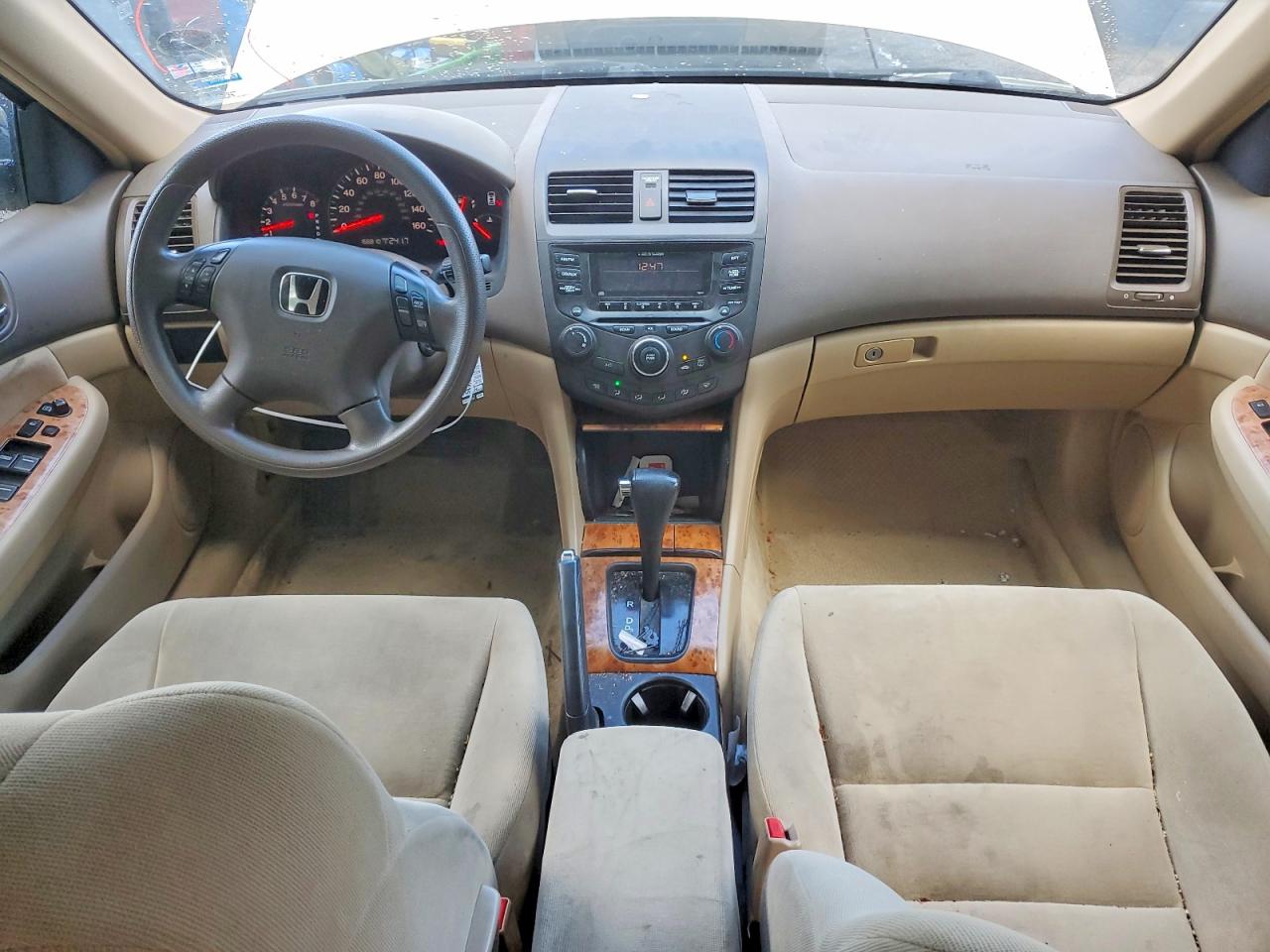 2004 Honda Accord Ex Tan vin: 1HGCM566X4A170409