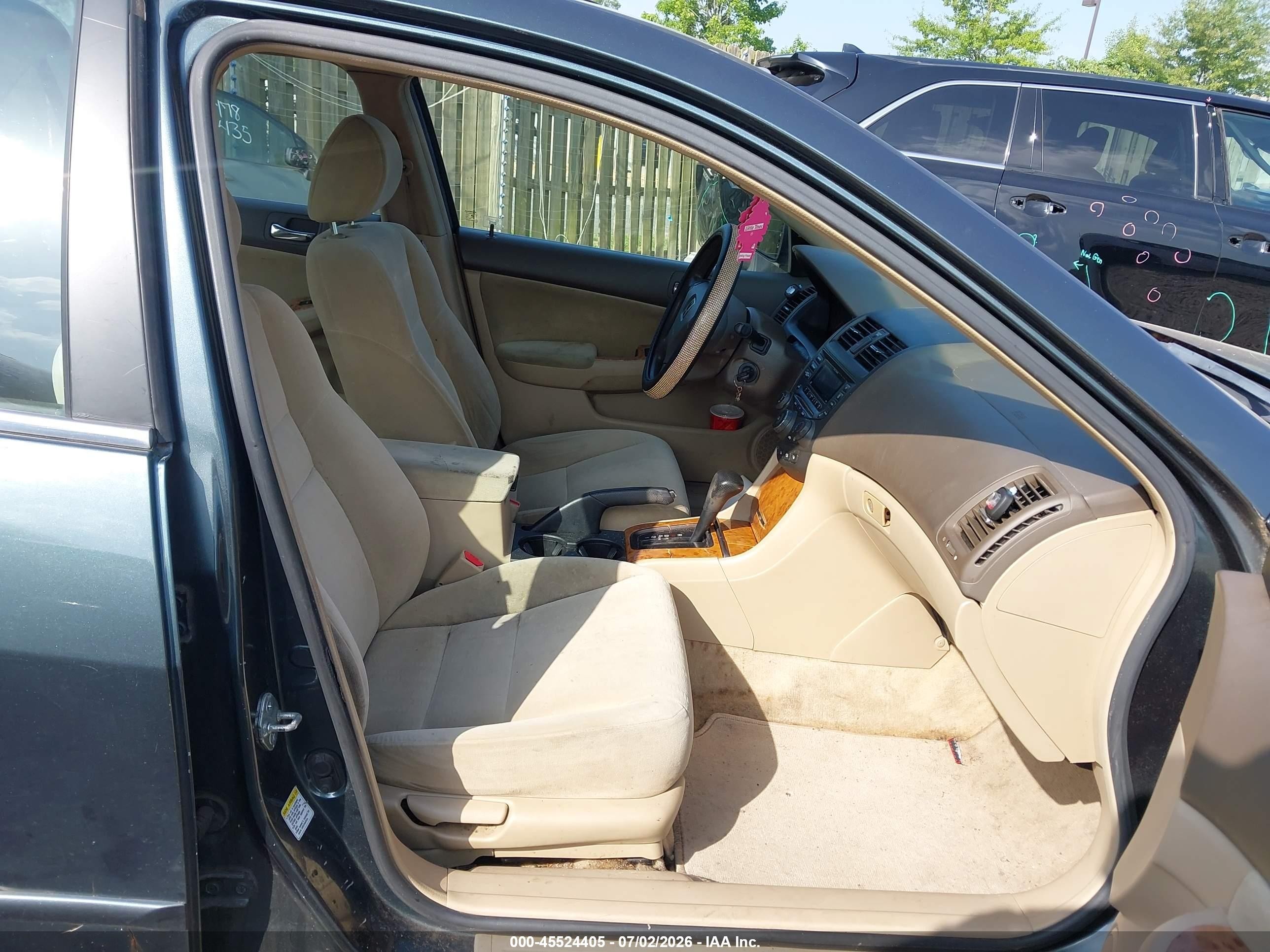 2004 Honda Accord 2.4 Ex Green vin: 1HGCM56704A100829