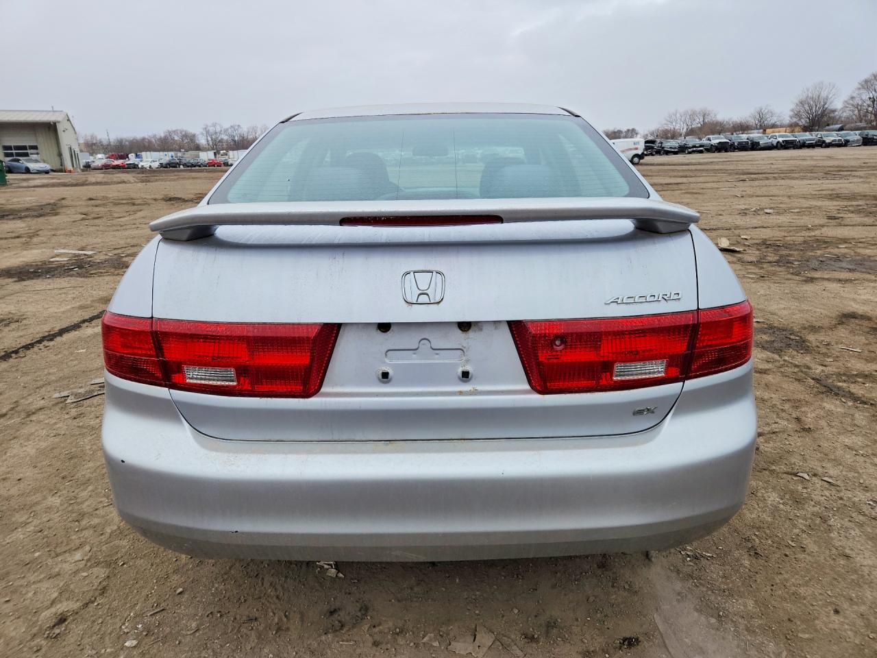 2005 Honda Accord Ex Silver vin: 1HGCM56705A014180