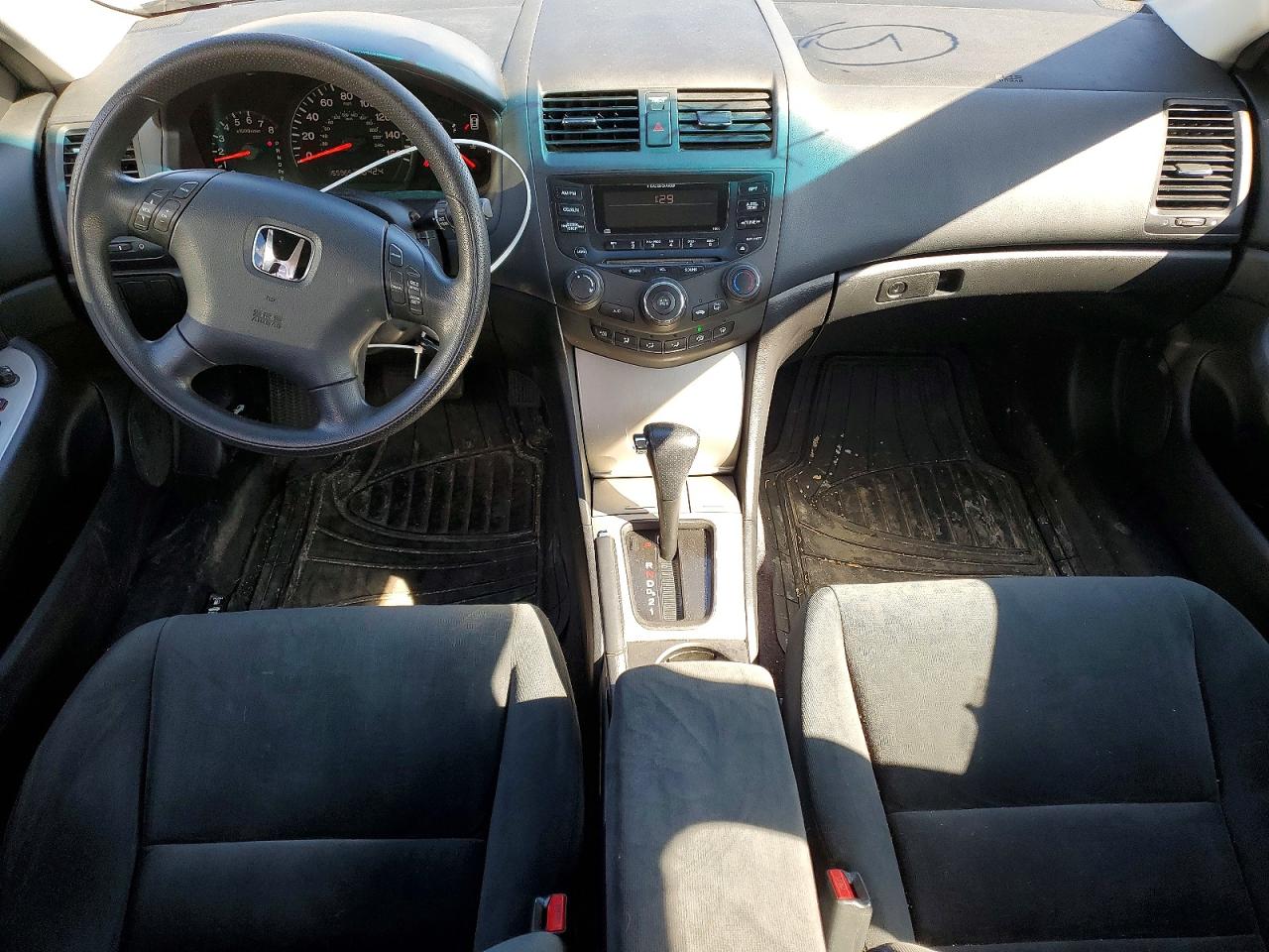 2005 Honda Accord Ex Silver vin: 1HGCM56705A014180