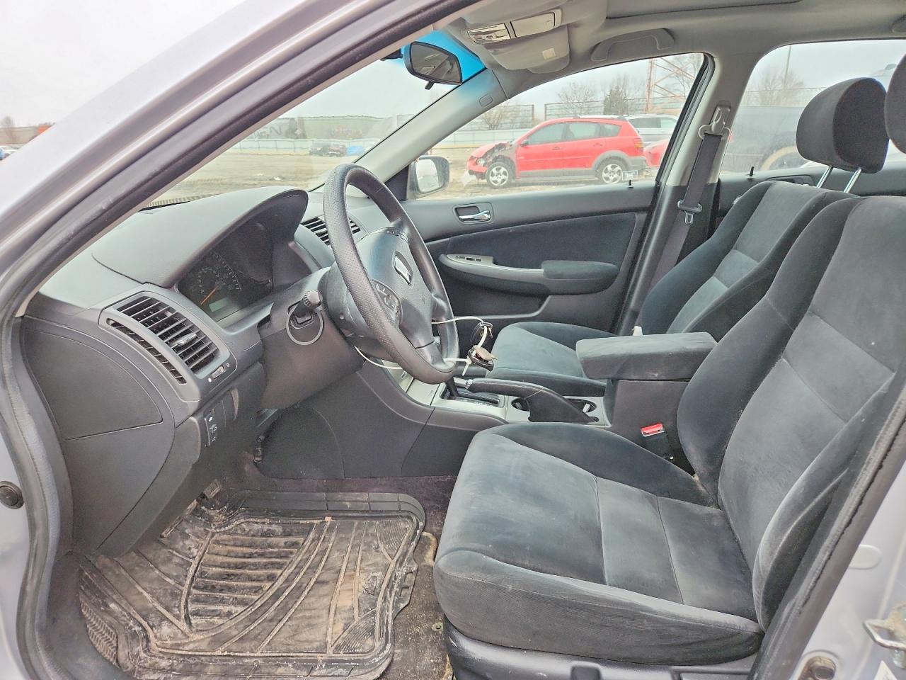 2005 Honda Accord Ex Silver vin: 1HGCM56705A014180