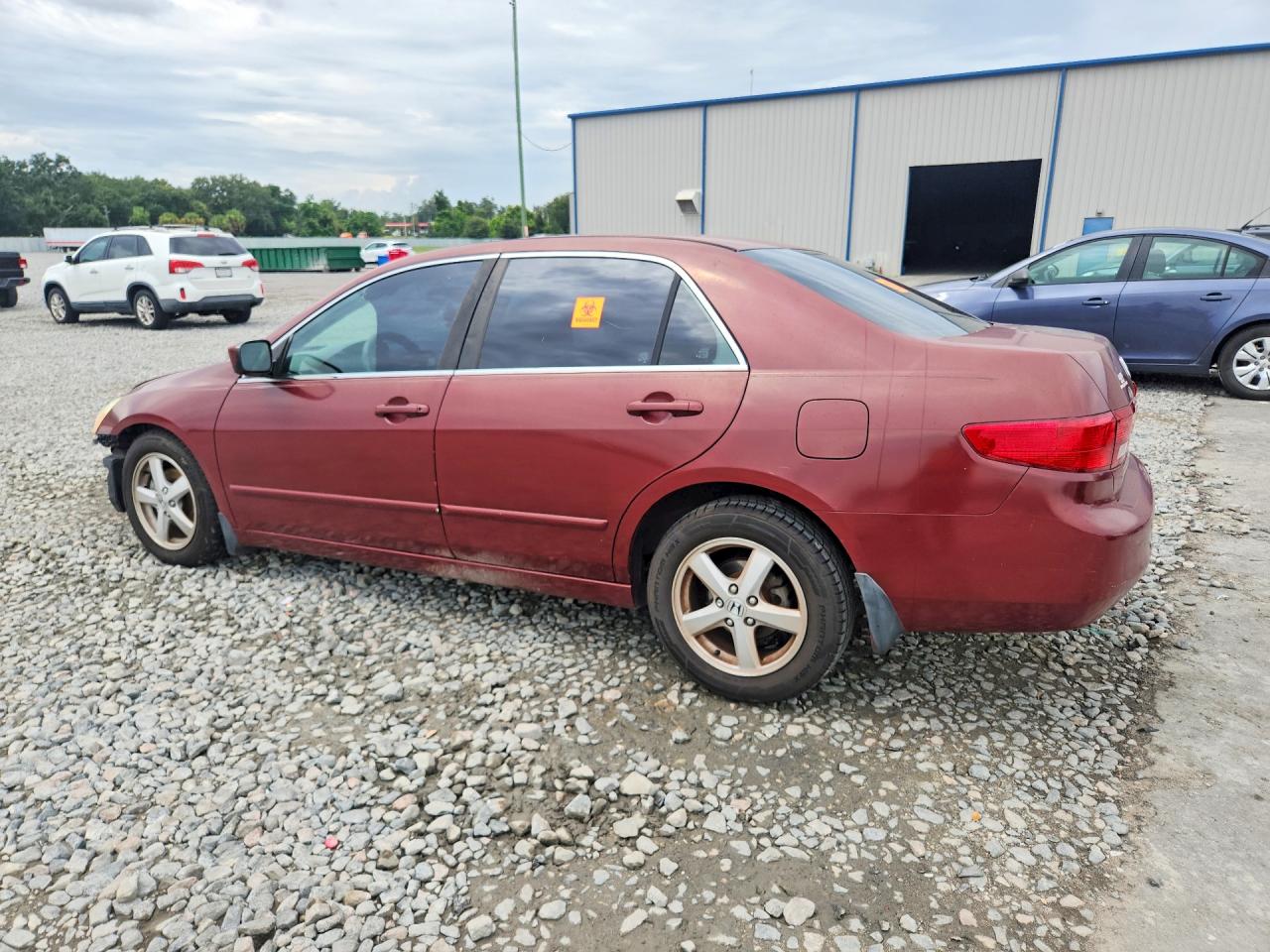 2005 Honda Accord Ex Maroon vin: 1HGCM56705A043033