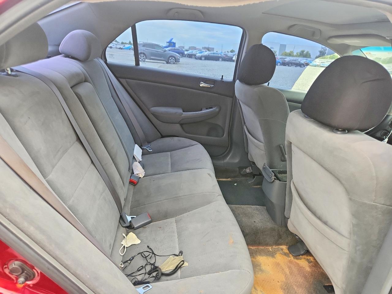2005 Honda Accord Ex Maroon vin: 1HGCM56705A043033