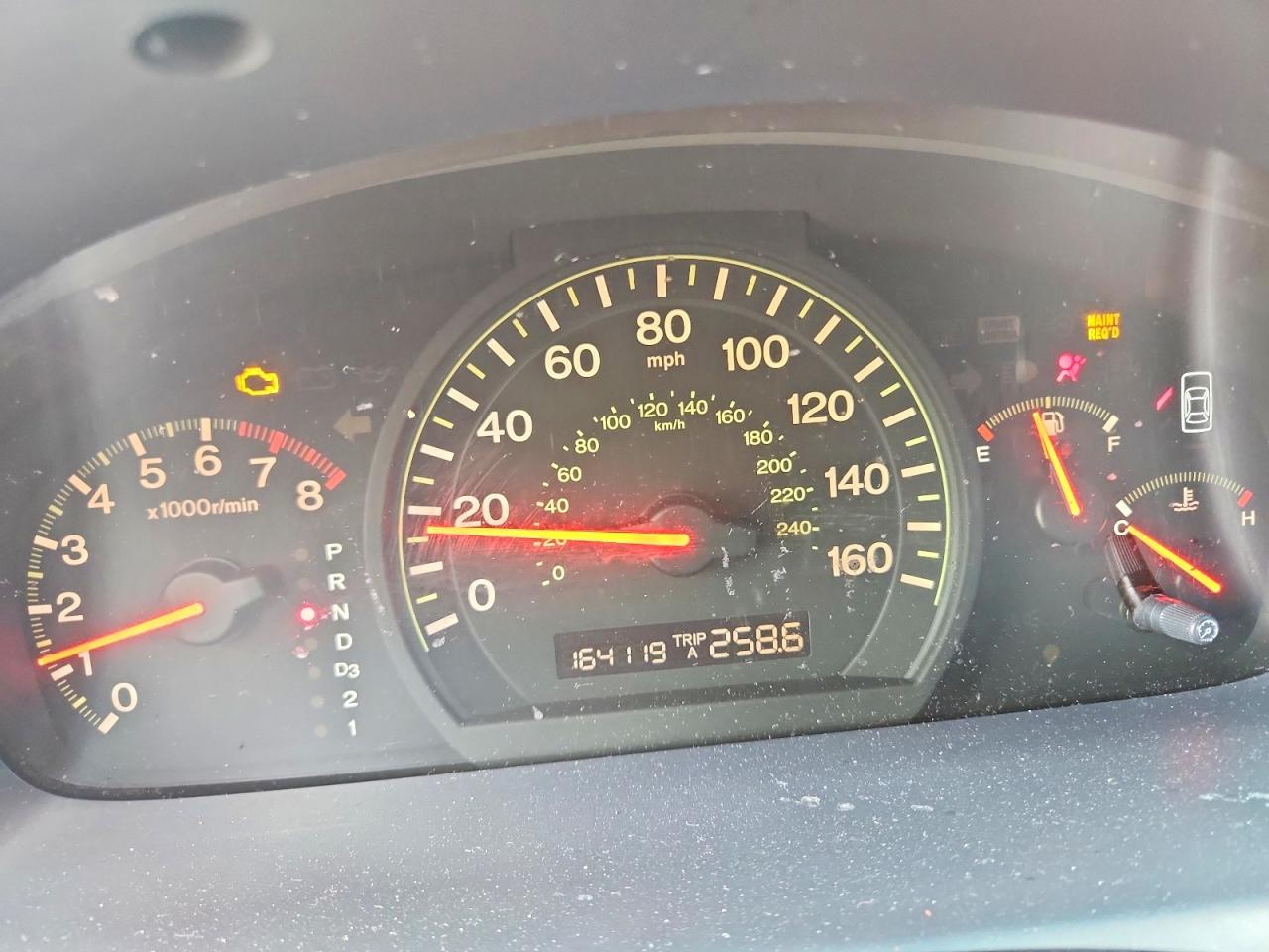 2005 Honda Accord Ex Maroon vin: 1HGCM56705A043033
