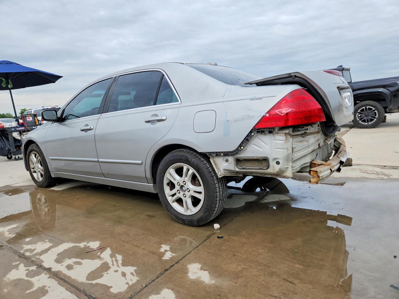2006 Honda Accord Ex Silver vin: 1HGCM56706A068175