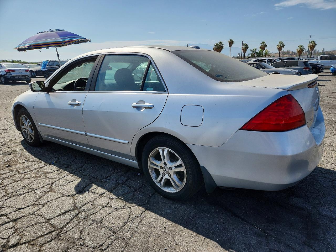 2006 Honda Accord Ex Silver vin: 1HGCM56706A092640