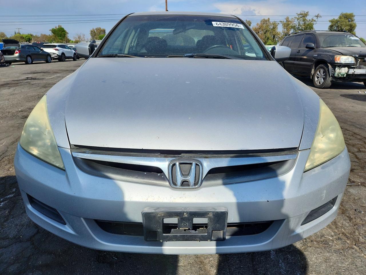 2006 Honda Accord Ex Silver vin: 1HGCM56706A092640