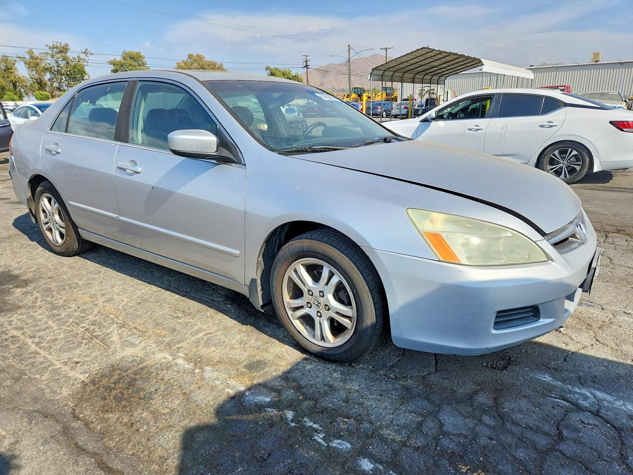 2006 Honda Accord Ex Silver vin: 1HGCM56706A092640