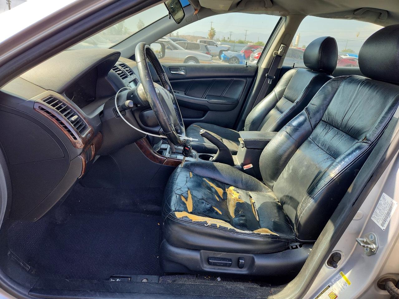 2006 Honda Accord Ex Silver vin: 1HGCM56706A092640