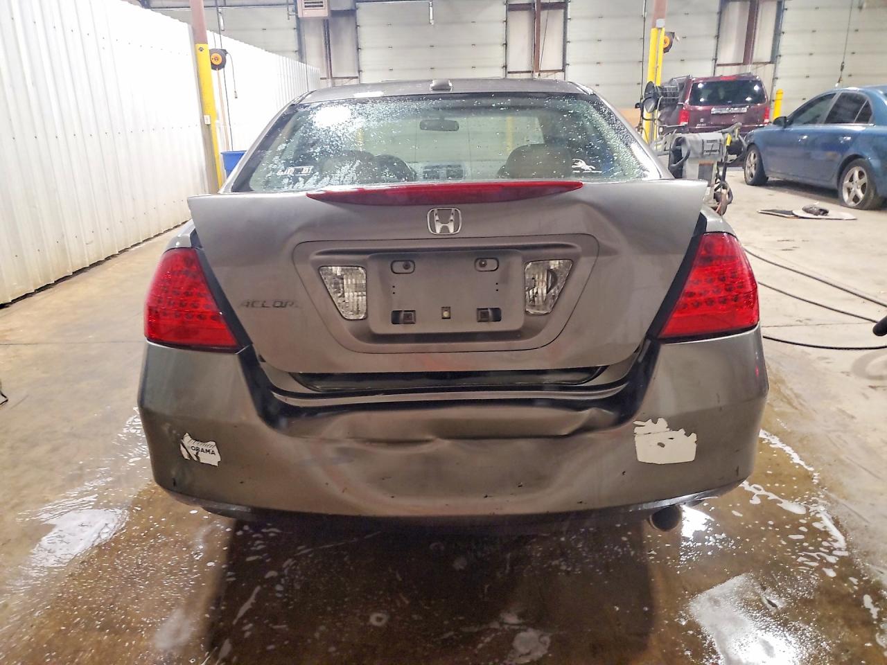 2006 Honda Accord Ex Gray vin: 1HGCM56706A099295