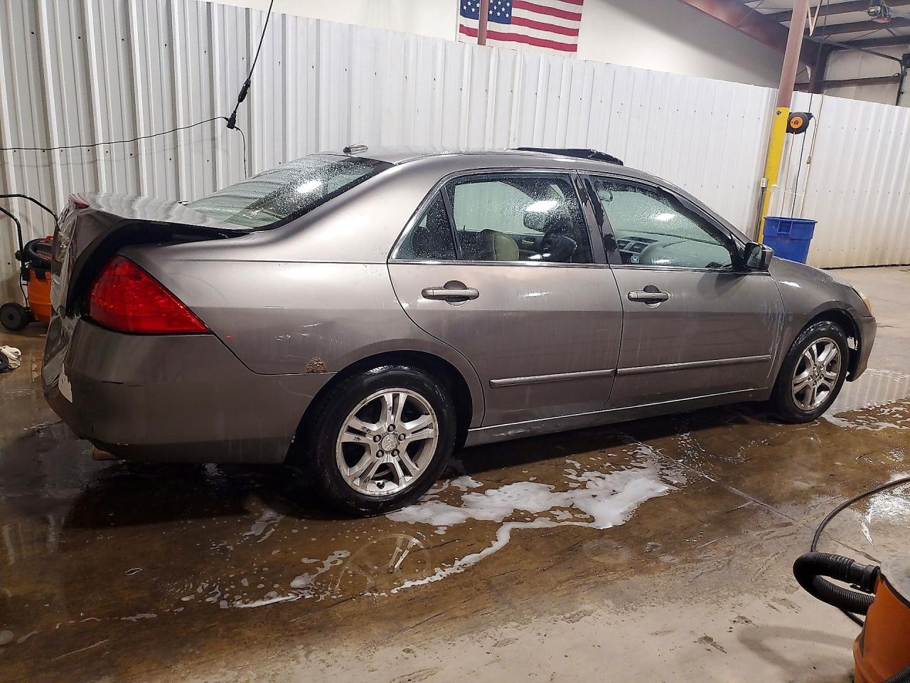 2006 Honda Accord Ex Gray vin: 1HGCM56706A099295