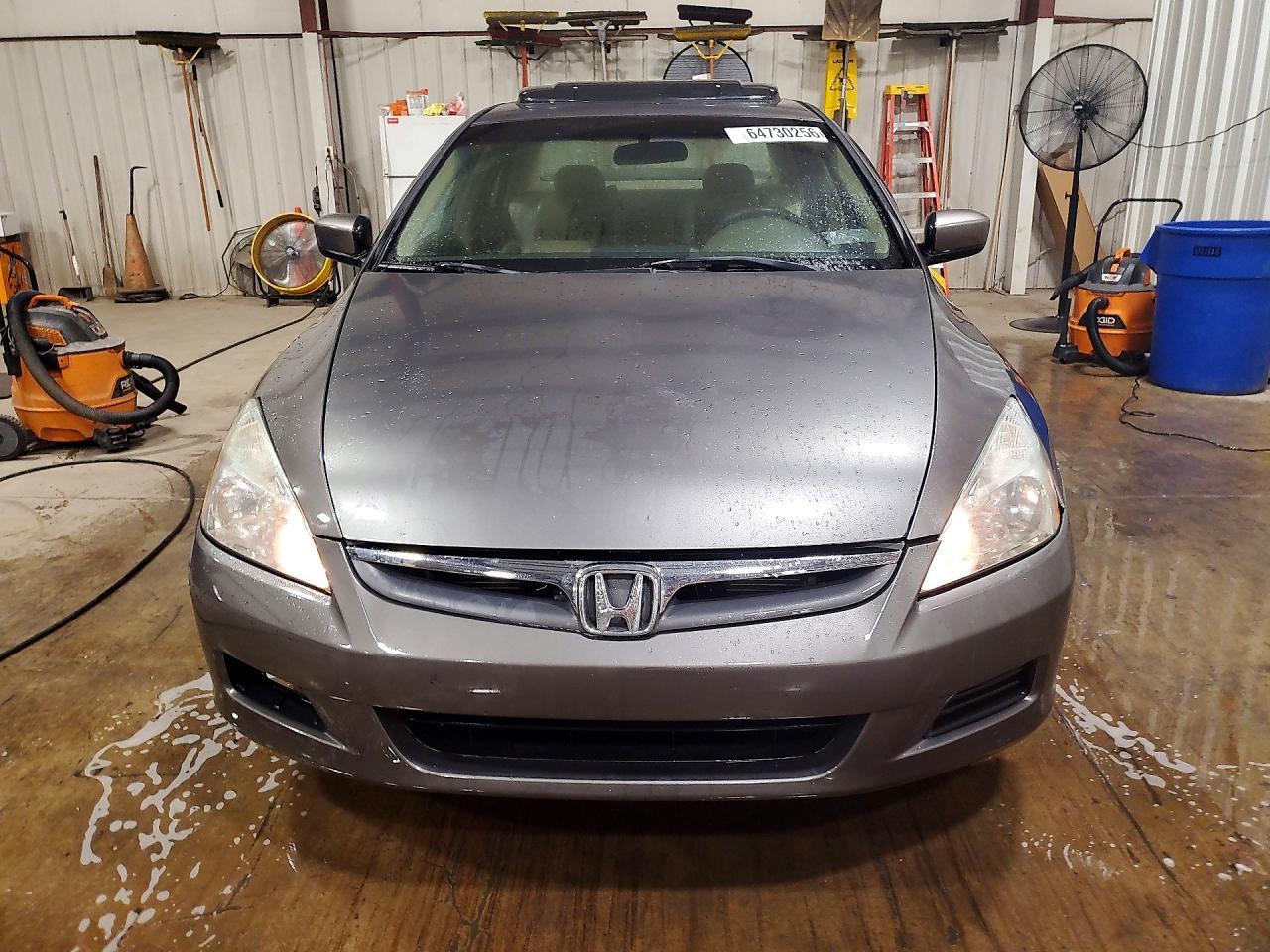 2006 Honda Accord Ex Gray vin: 1HGCM56706A099295