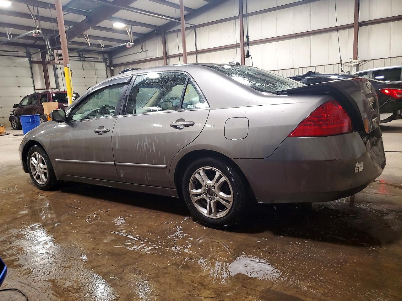 2006 Honda Accord Ex Gray vin: 1HGCM56706A099295