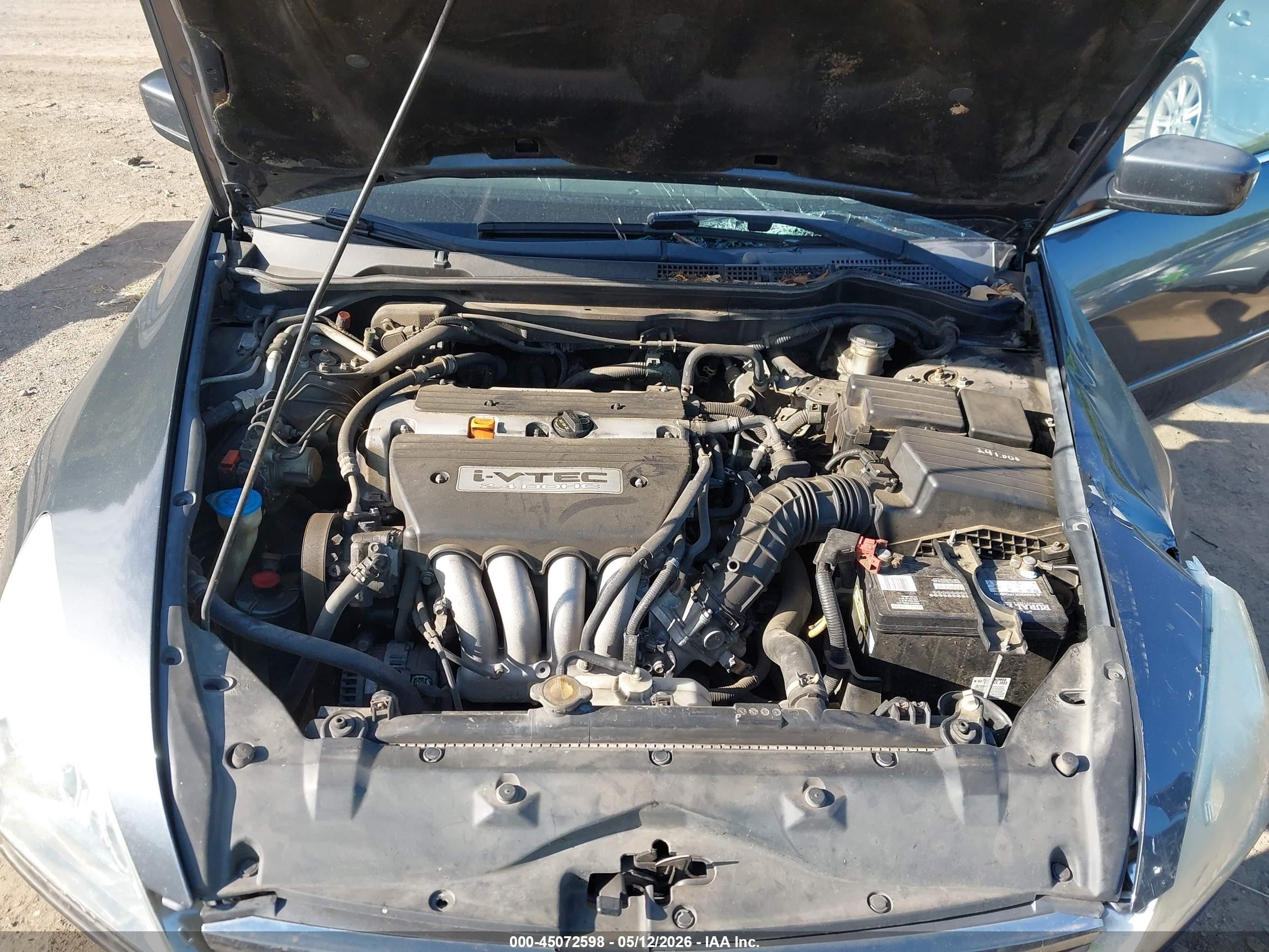 2006 Honda Accord 2.4 Ex Gray vin: 1HGCM56706A111901