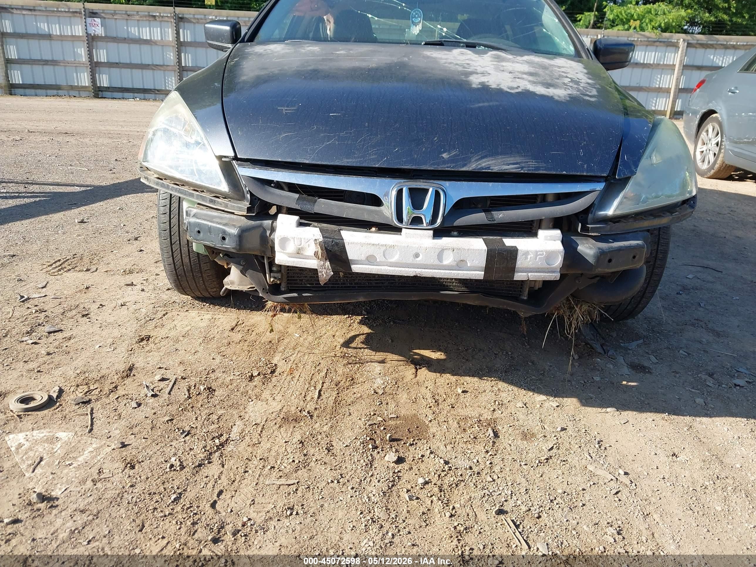 2006 Honda Accord 2.4 Ex Gray vin: 1HGCM56706A111901