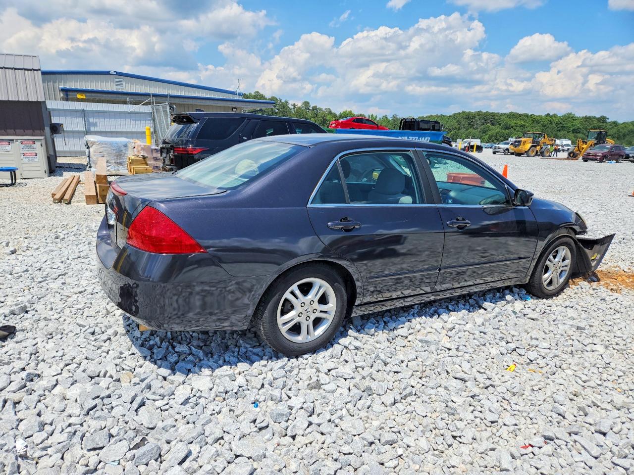 2006 Honda Accord Ex Black vin: 1HGCM56706A120601