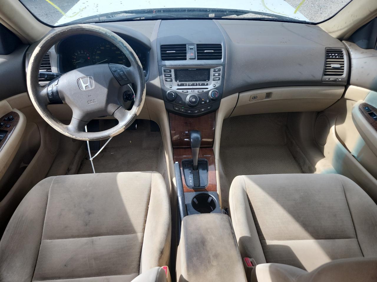 2006 Honda Accord Ex White vin: 1HGCM56706A150875