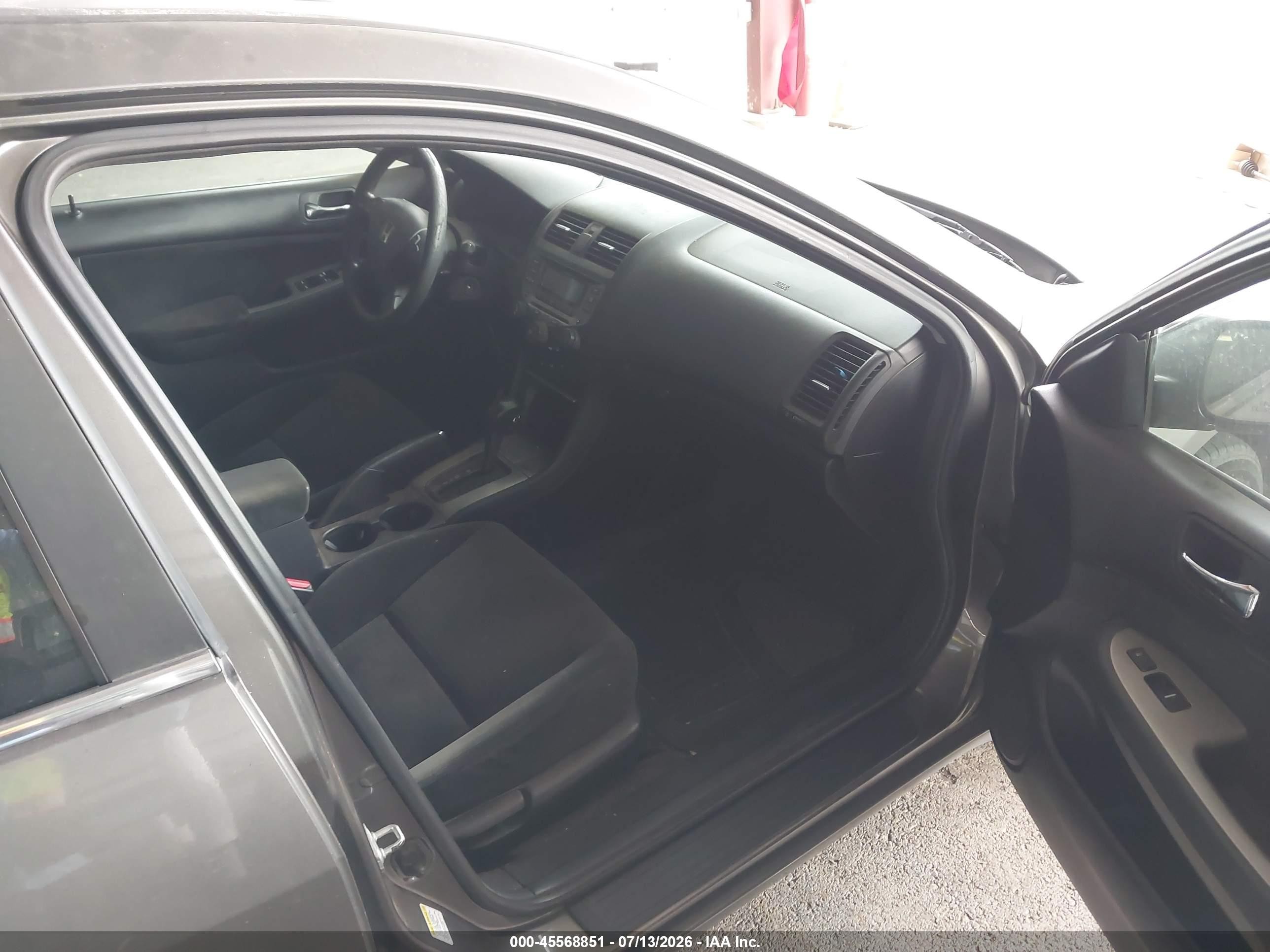 2006 Honda Accord 2.4 Ex Серый vin: 1HGCM56706A152626