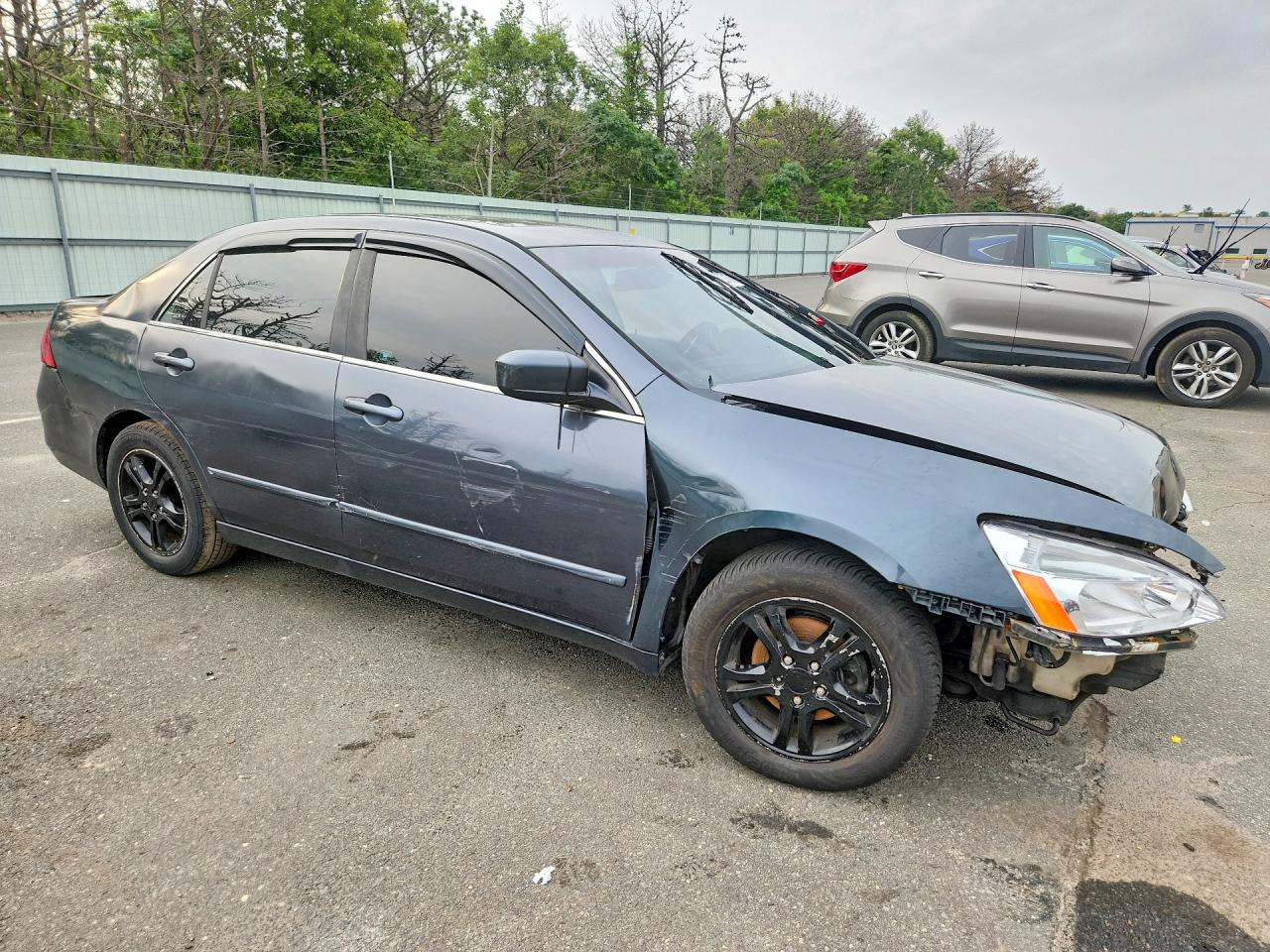 2006 Honda Accord Ex Gray vin: 1HGCM56706A154571