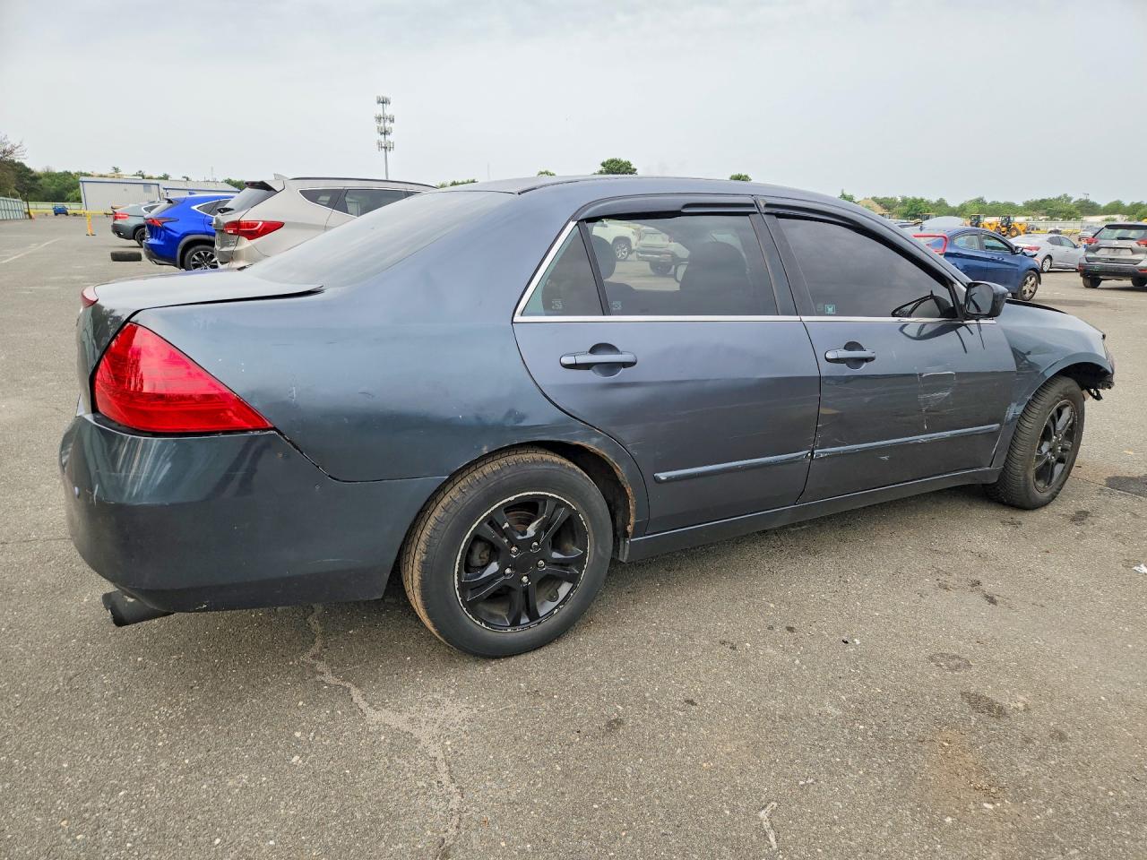 2006 Honda Accord Ex Gray vin: 1HGCM56706A154571