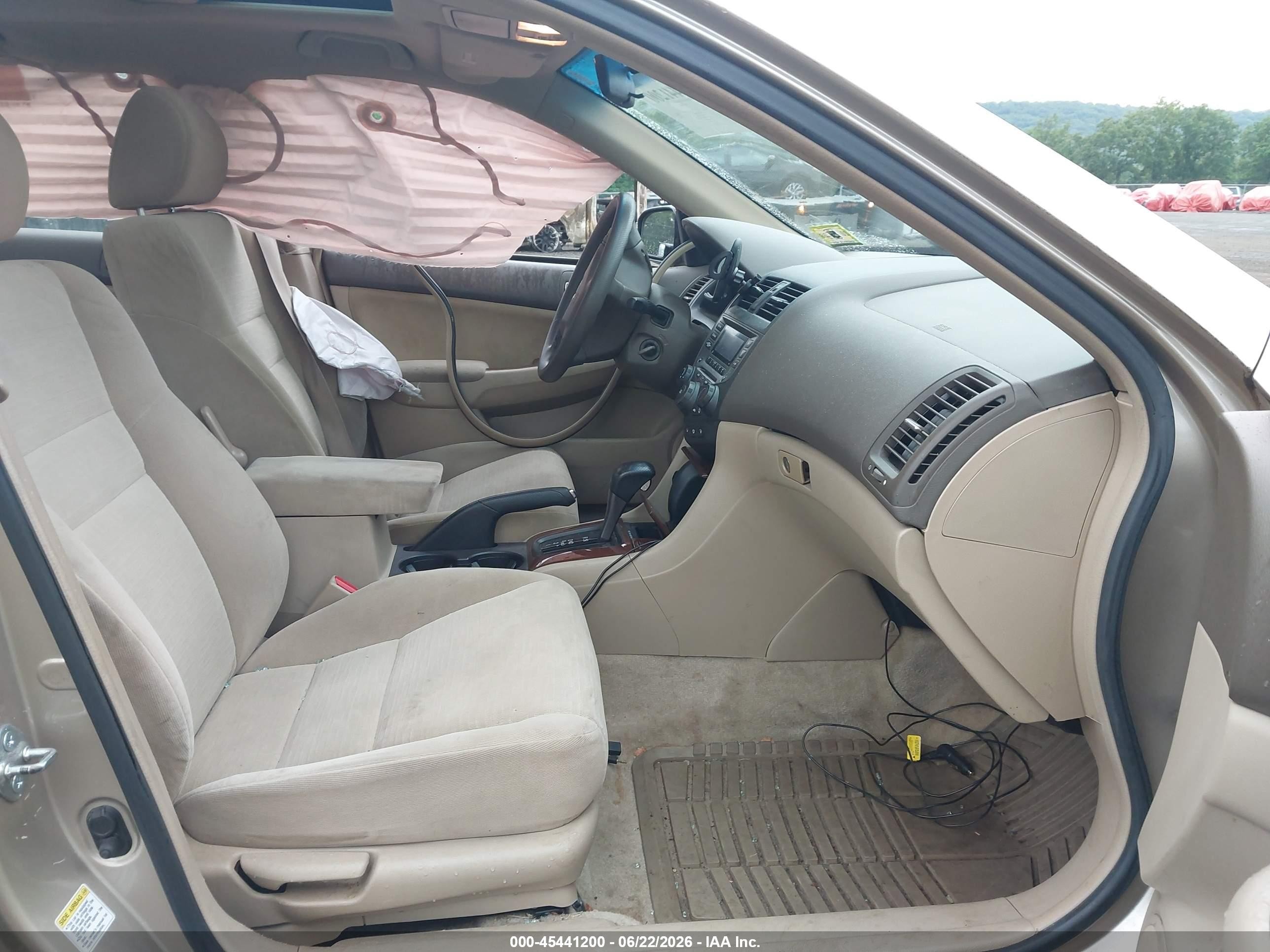 2007 Honda Accord 2.4 Ex Gold vin: 1HGCM56707A004056