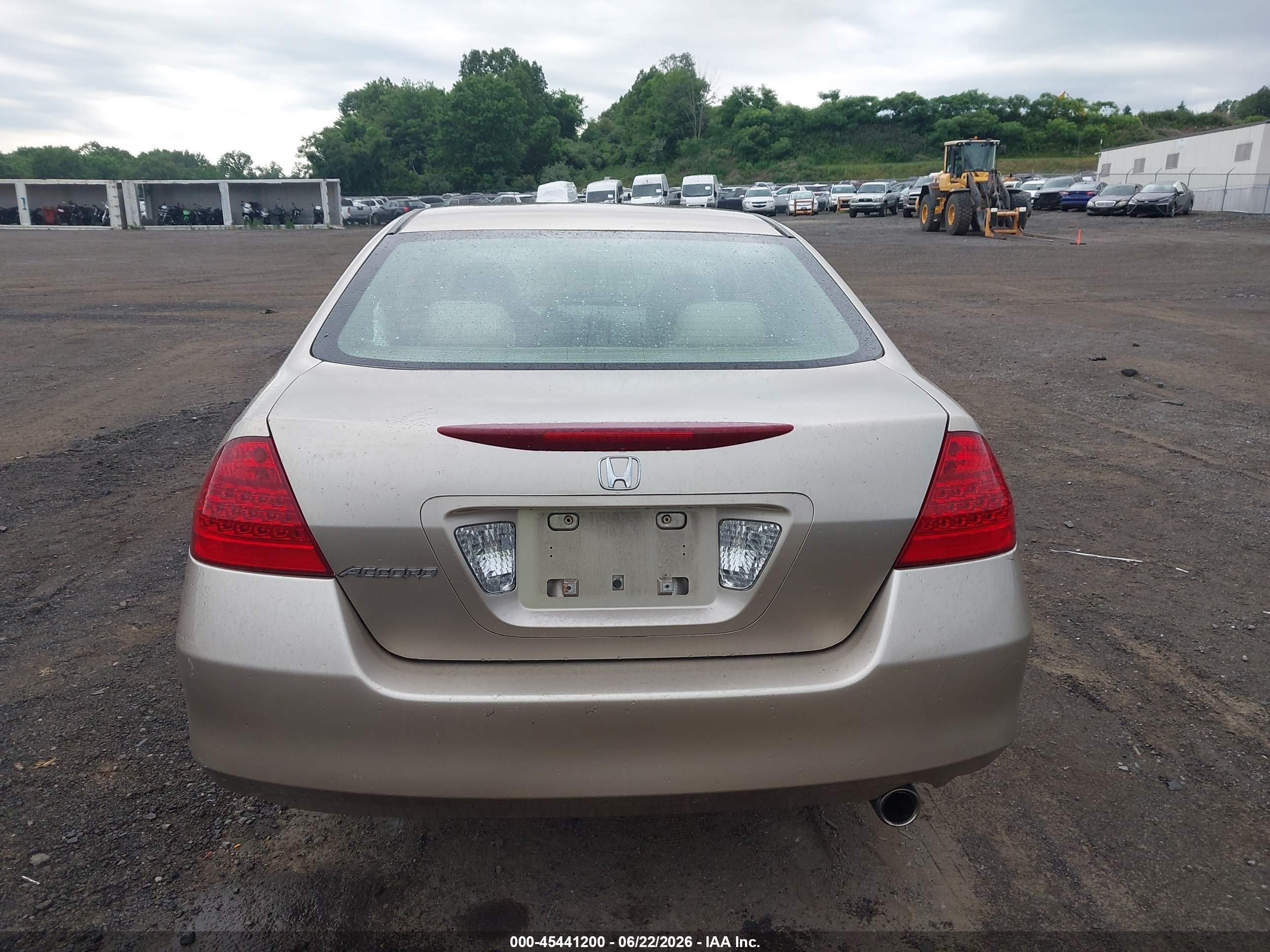 2007 Honda Accord 2.4 Ex Gold vin: 1HGCM56707A004056