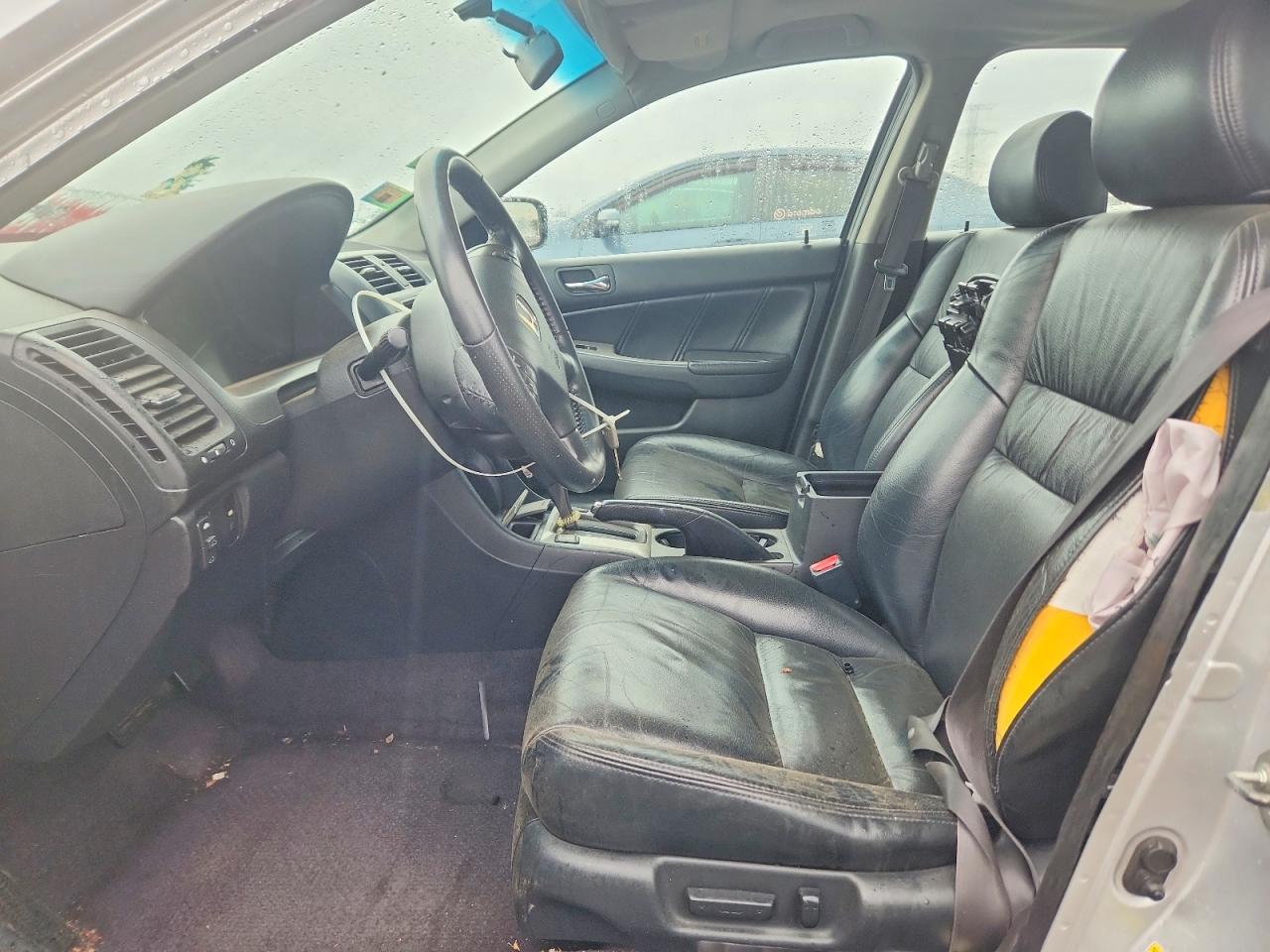 2007 Honda Accord Ex Silver vin: 1HGCM56707A004963