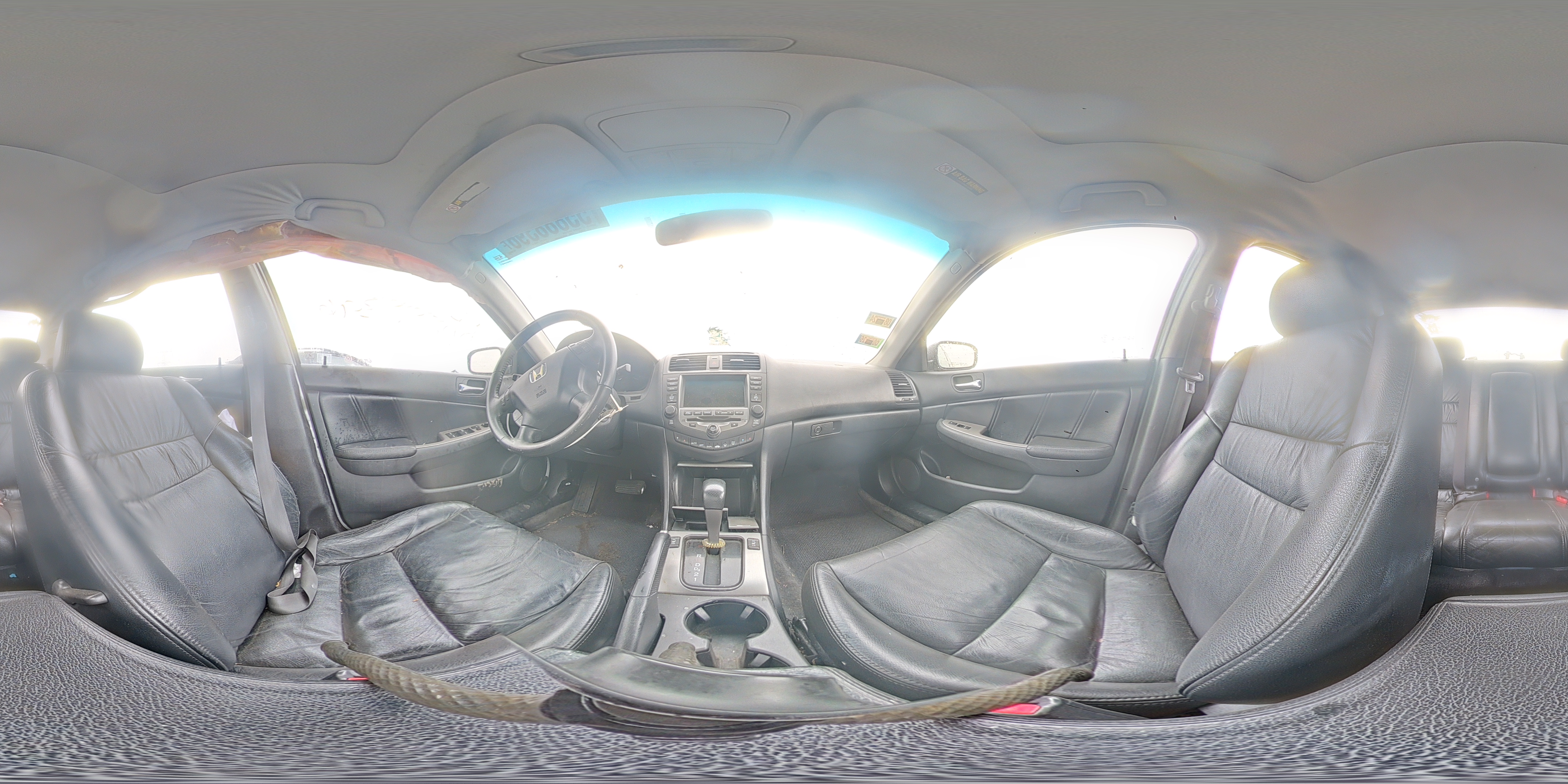 2007 Honda Accord Ex Silver vin: 1HGCM56707A004963