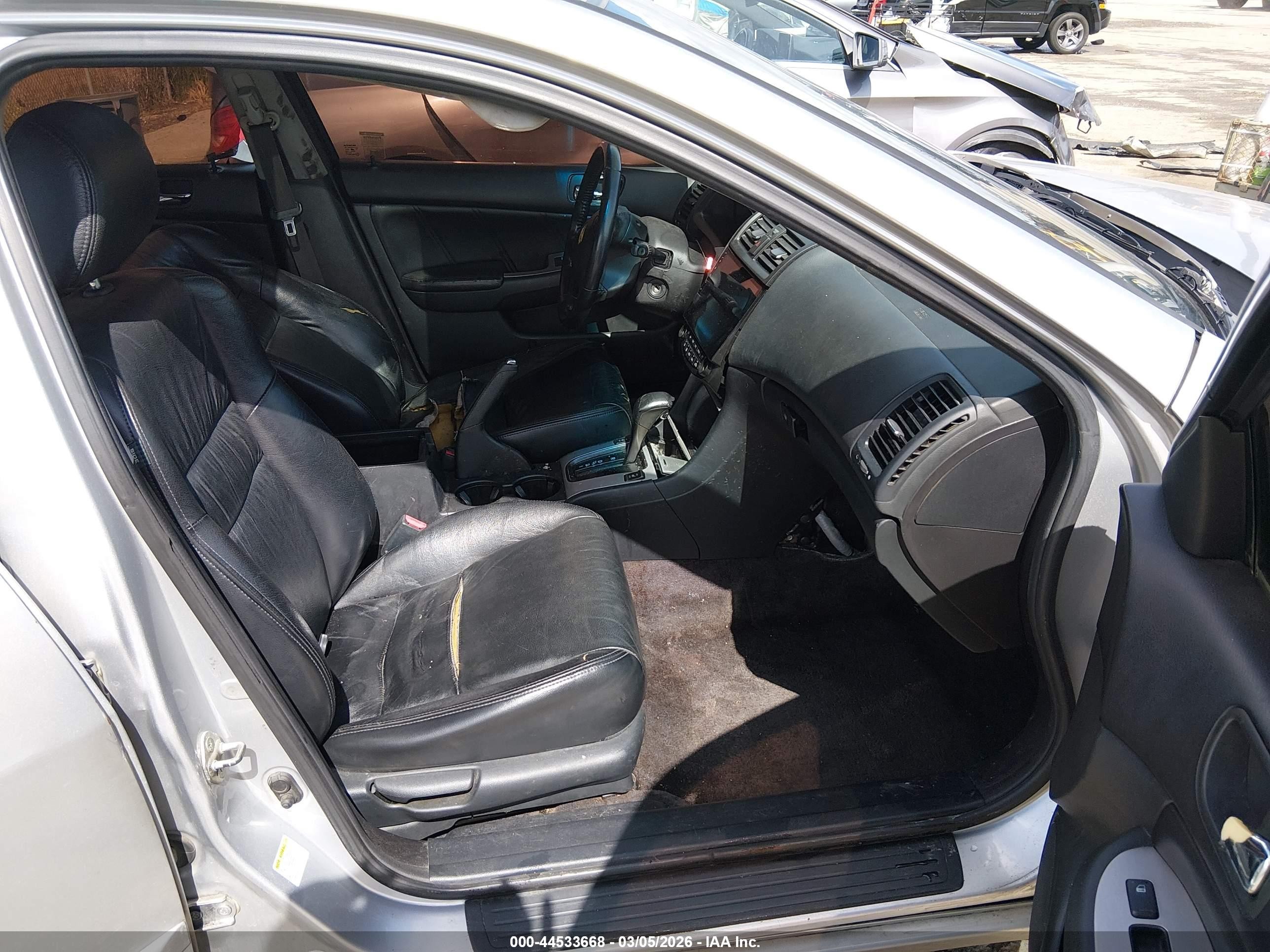 2007 Honda Accord 2.4 Ex Silver vin: 1HGCM56707A020998
