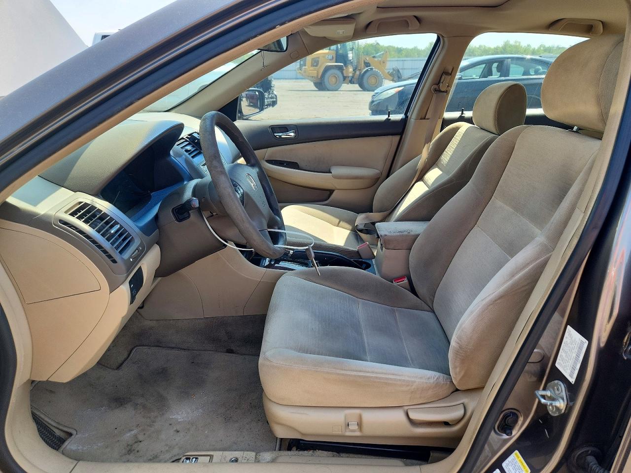 2007 Honda Accord Ex Gray vin: 1HGCM56707A160694