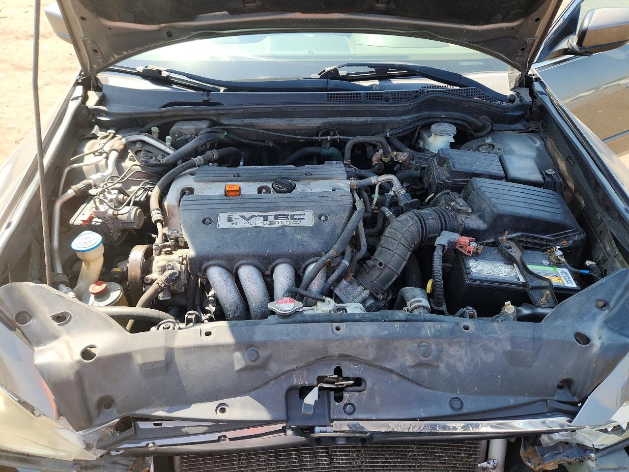 2007 Honda Accord Ex Gray vin: 1HGCM56707A160694