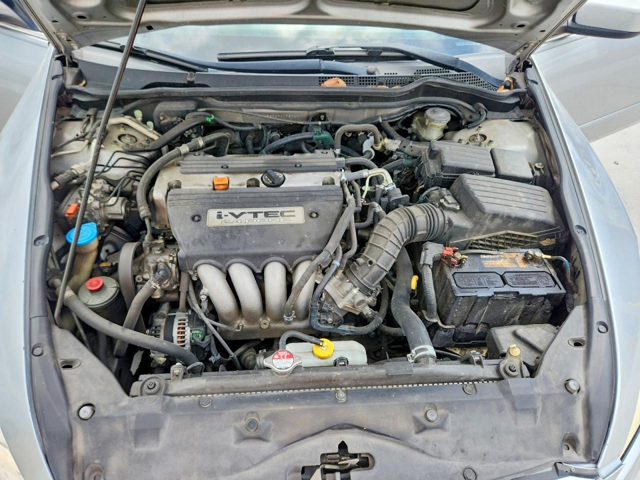 2007 Honda Accord Ex Серебряный vin: 1HGCM56707A176040
