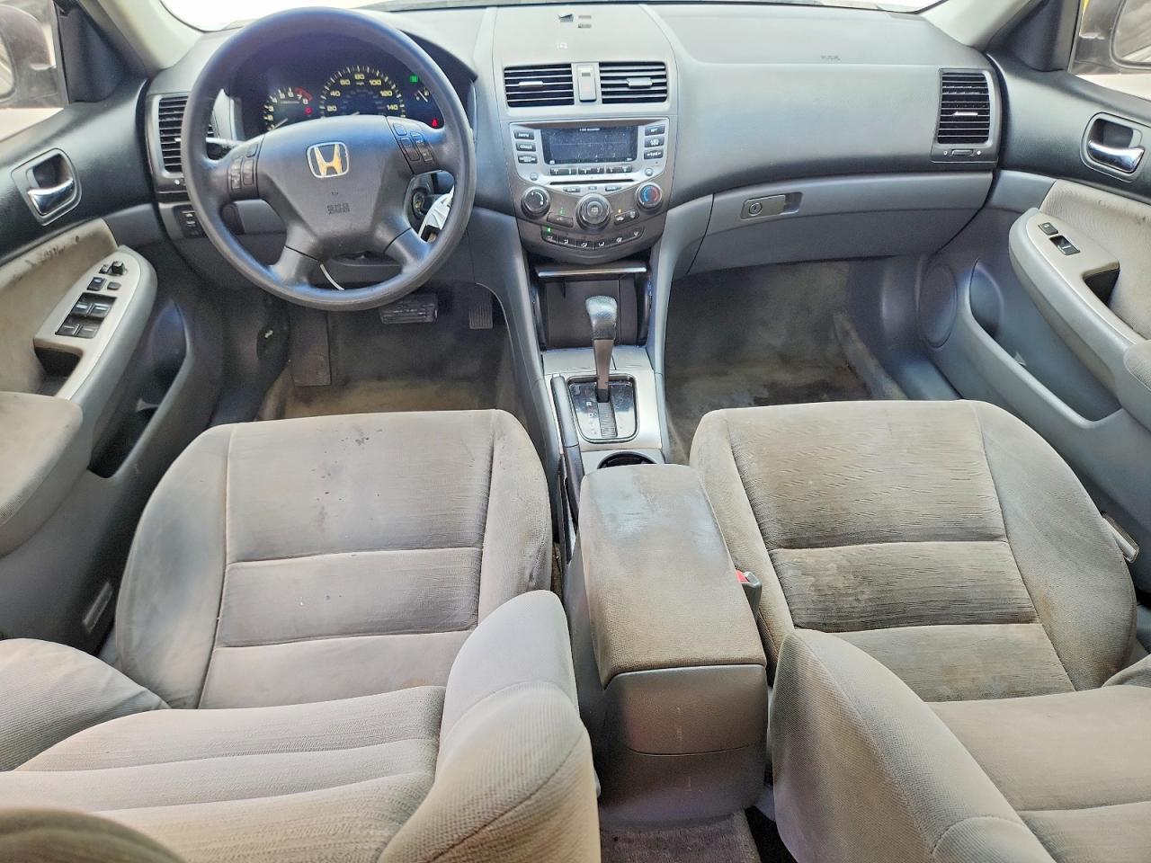 2007 Honda Accord Ex Серебряный vin: 1HGCM56707A176040